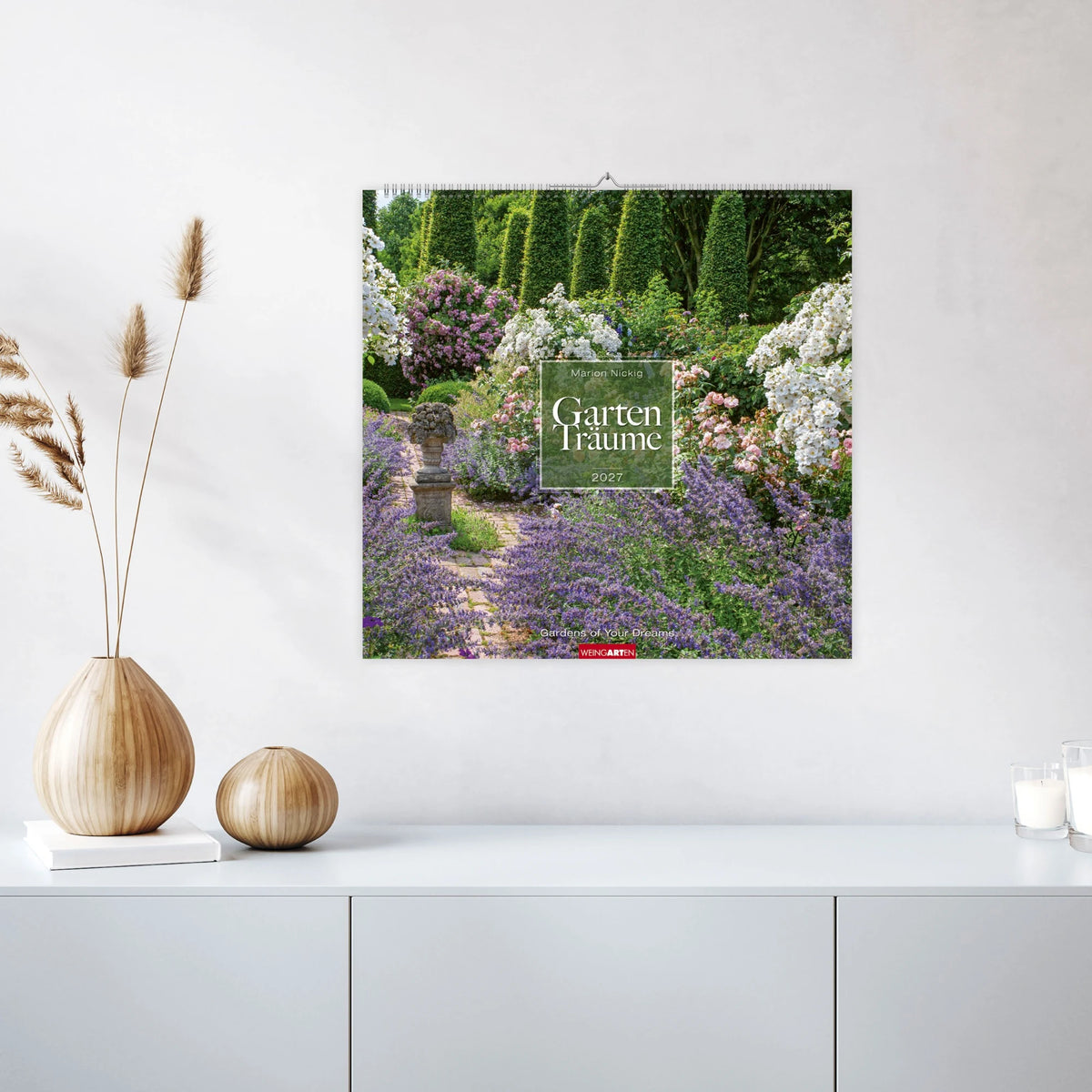Gartenträume Kalender 2027 – Ansicht