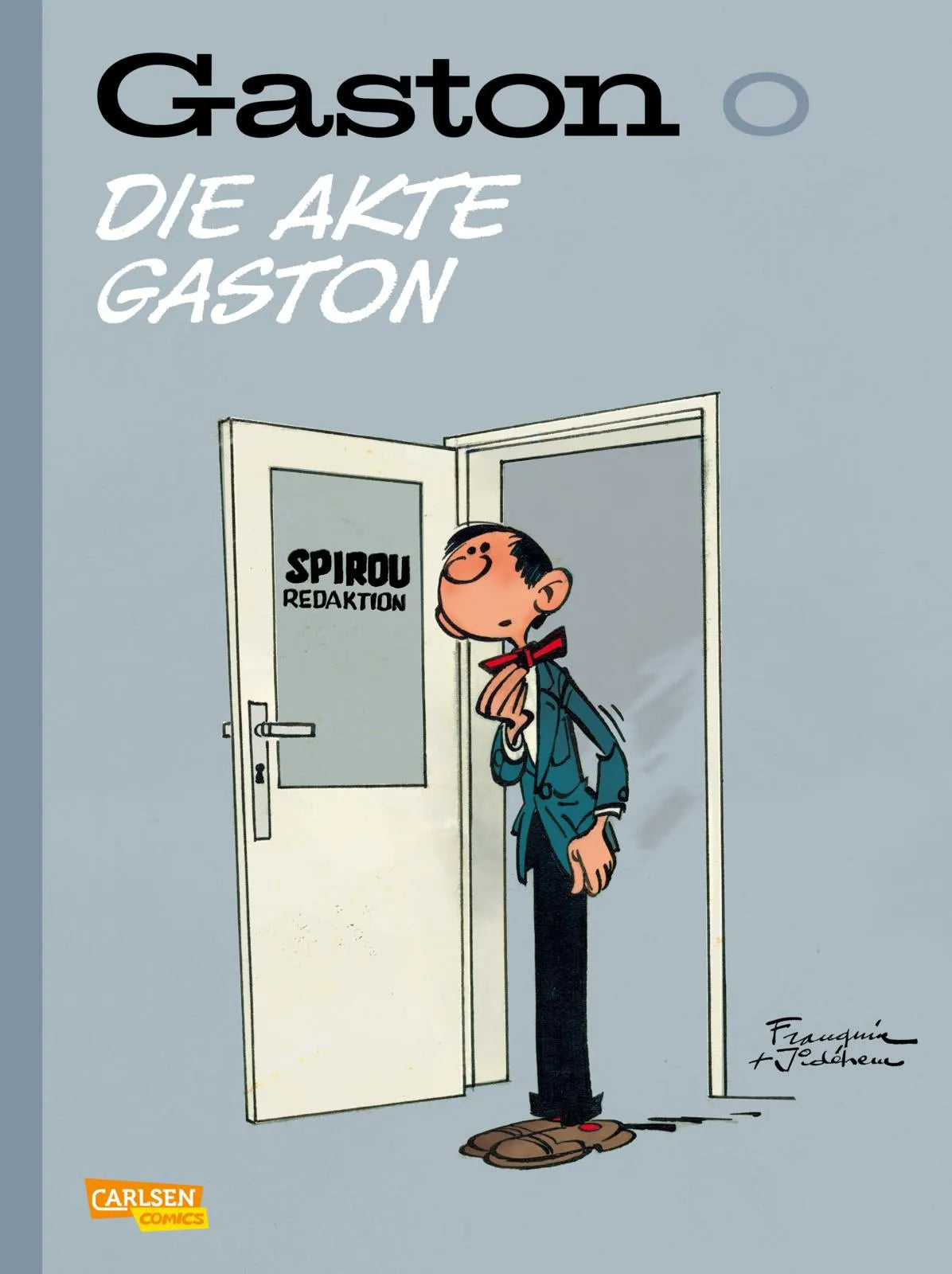 Buchcover von 'Gaston Neuedition 0: Die Akte Gaston' - Gebundene Ausgabe von André Franquin