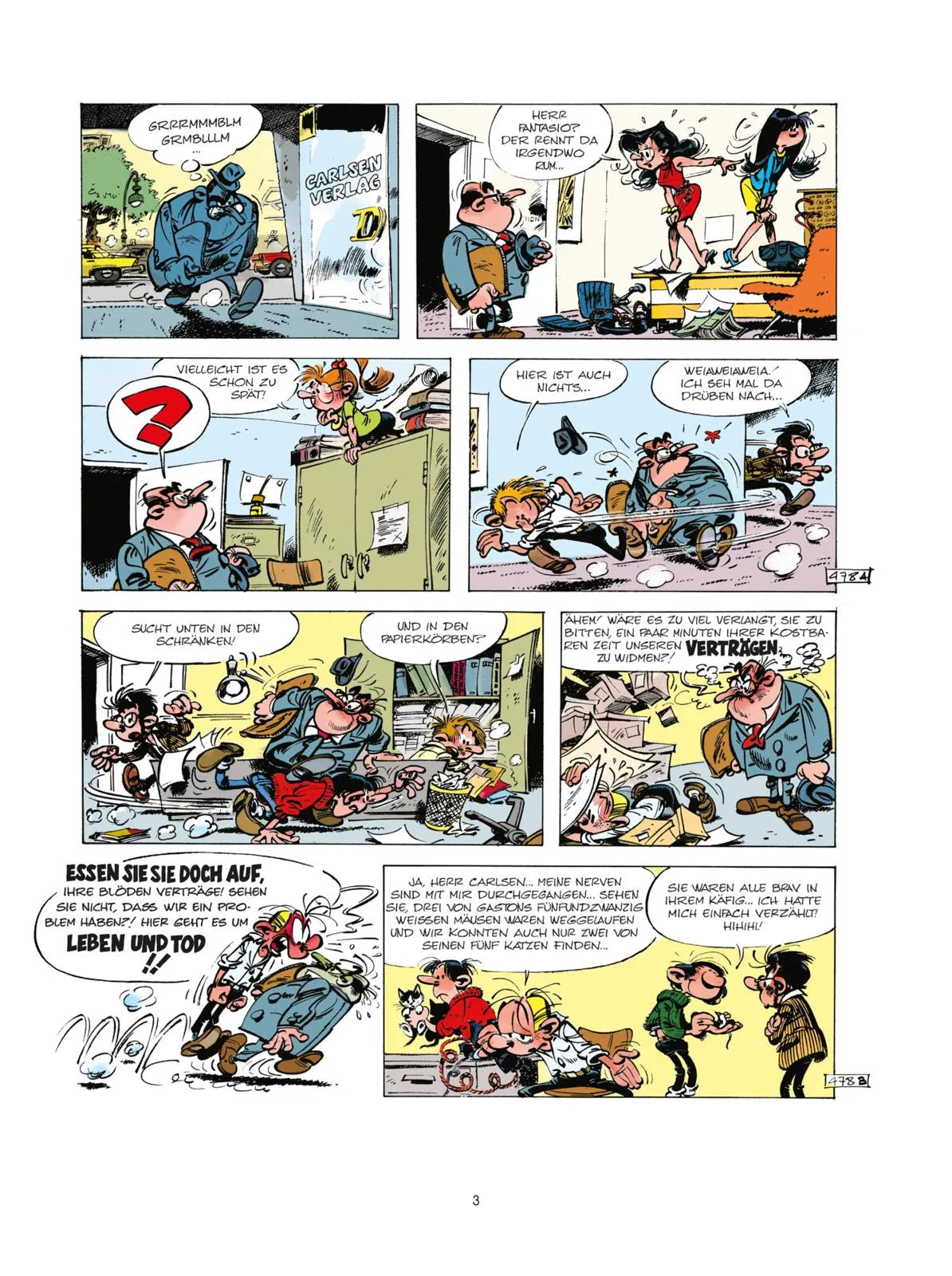 André Franquin - Gaston Neuedition 10: Volltreffer