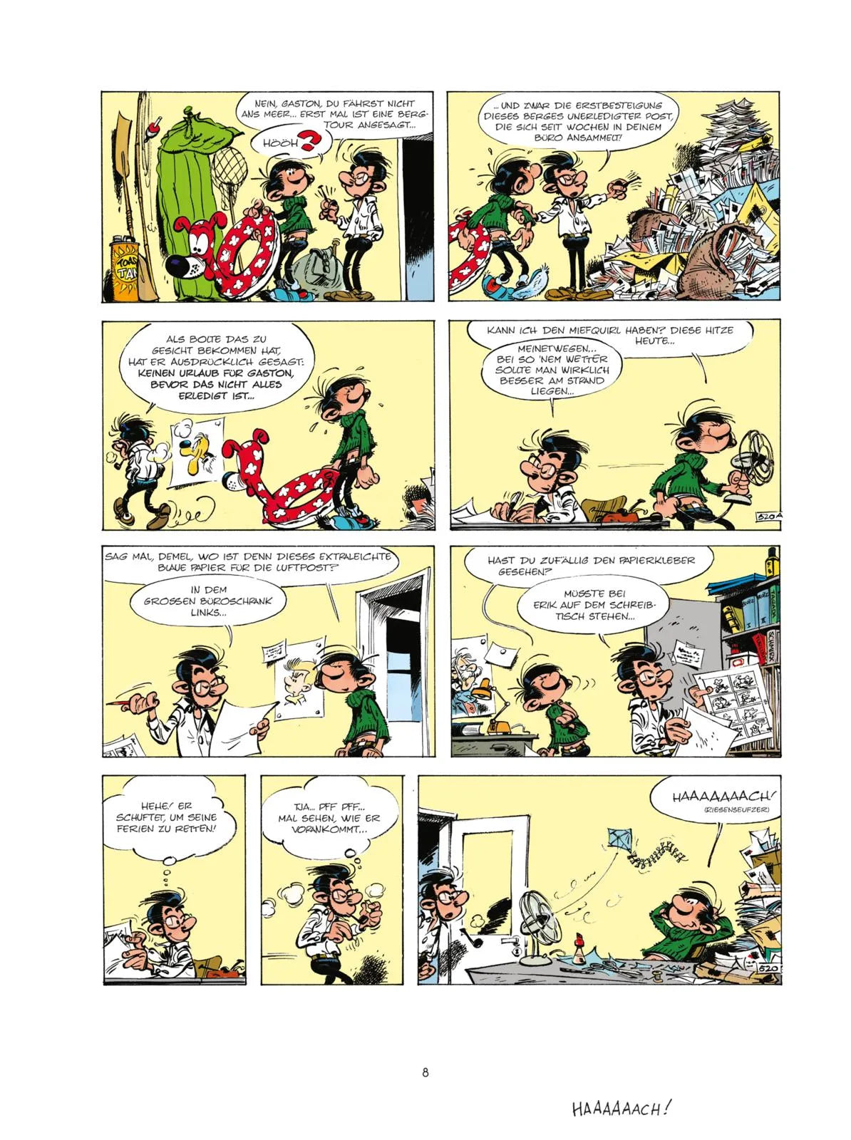 Produktansicht: Gaston Neuedition 11: Tollpatsch Total (Gebundene Ausgabe)