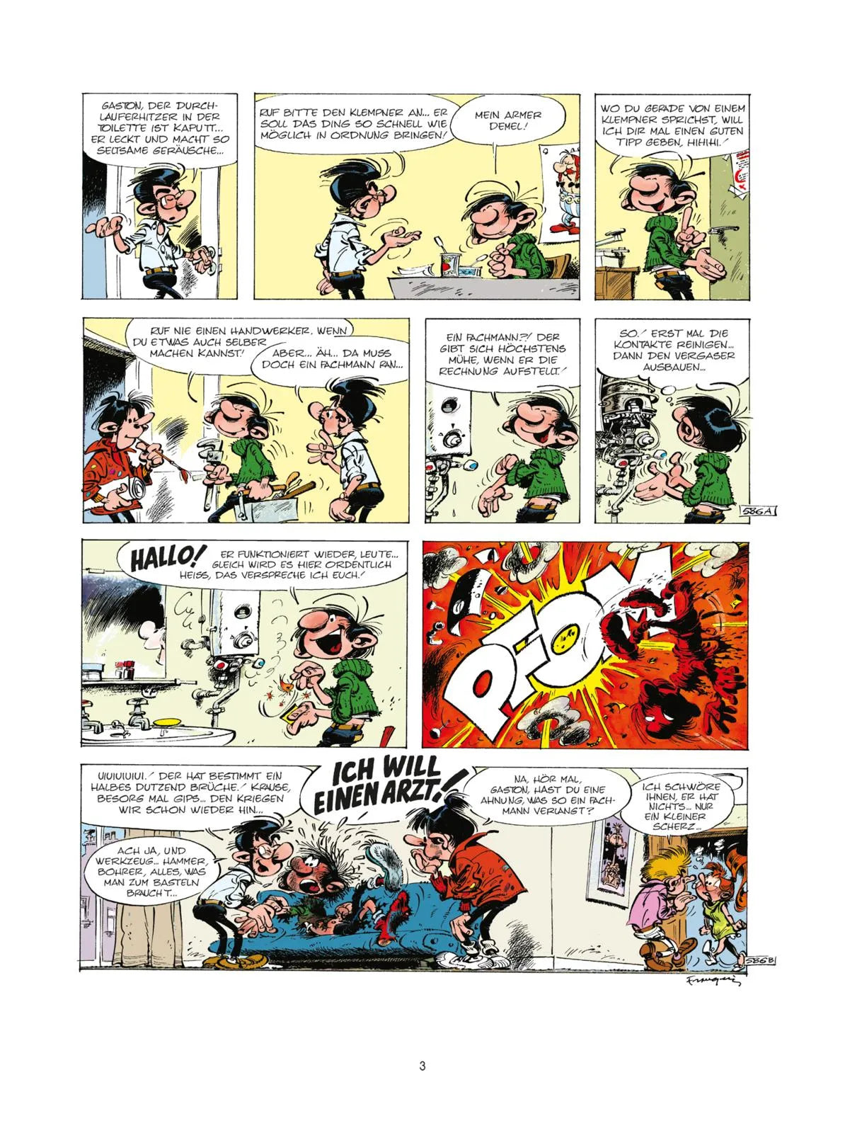 André Franquin - Gaston Neuedition 13: Fehlversuche