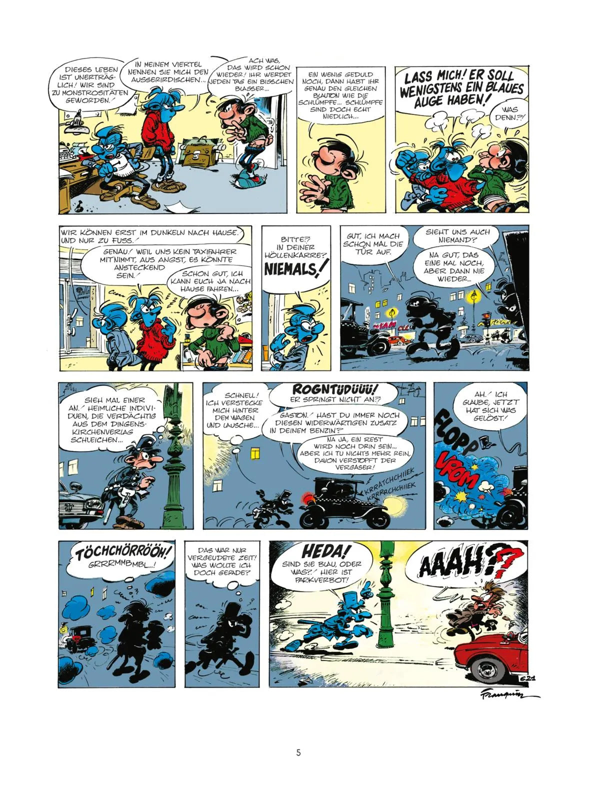 André Franquin - Gaston Neuedition 14: Riesendummheiten