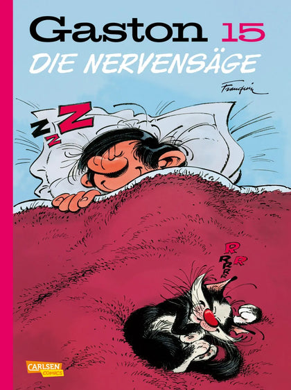 Buchcover von 'Gaston Neuedition 15: Die Nervensäge' - Gebundene Ausgabe von André Franquin