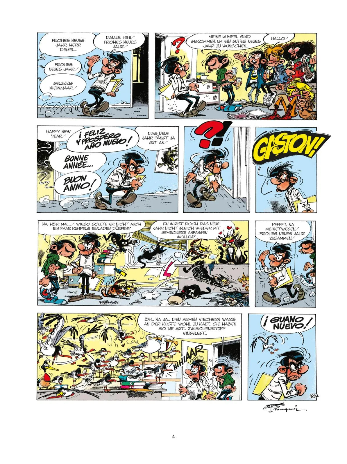 André Franquin - Gaston Neuedition 16: Pfeifen, Pech und Pannen