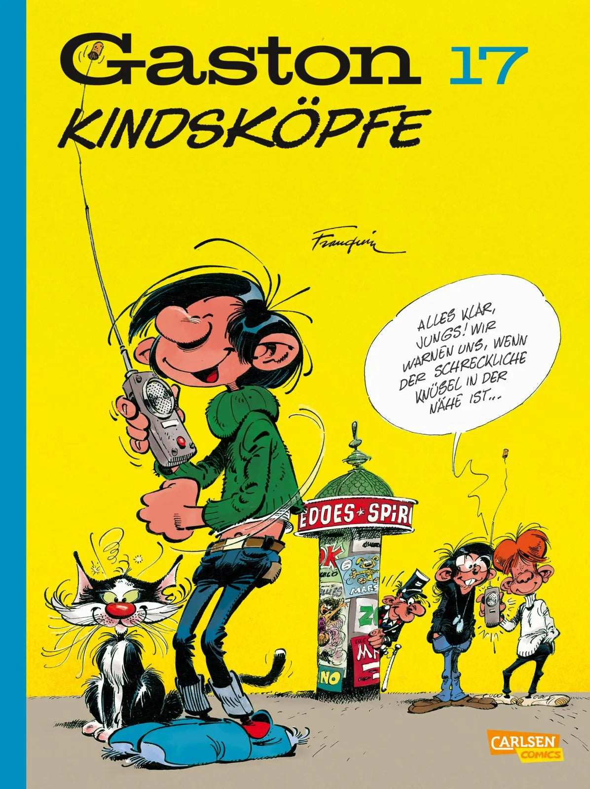 Buchcover von 'Gaston Neuedition 17: Kindsköpfe' - Gebundene Ausgabe von André Franquin