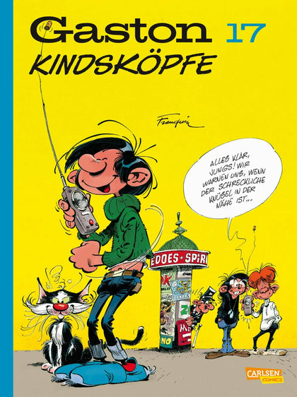 Buchcover von 'Gaston Neuedition 17: Kindsköpfe' - Gebundene Ausgabe von André Franquin