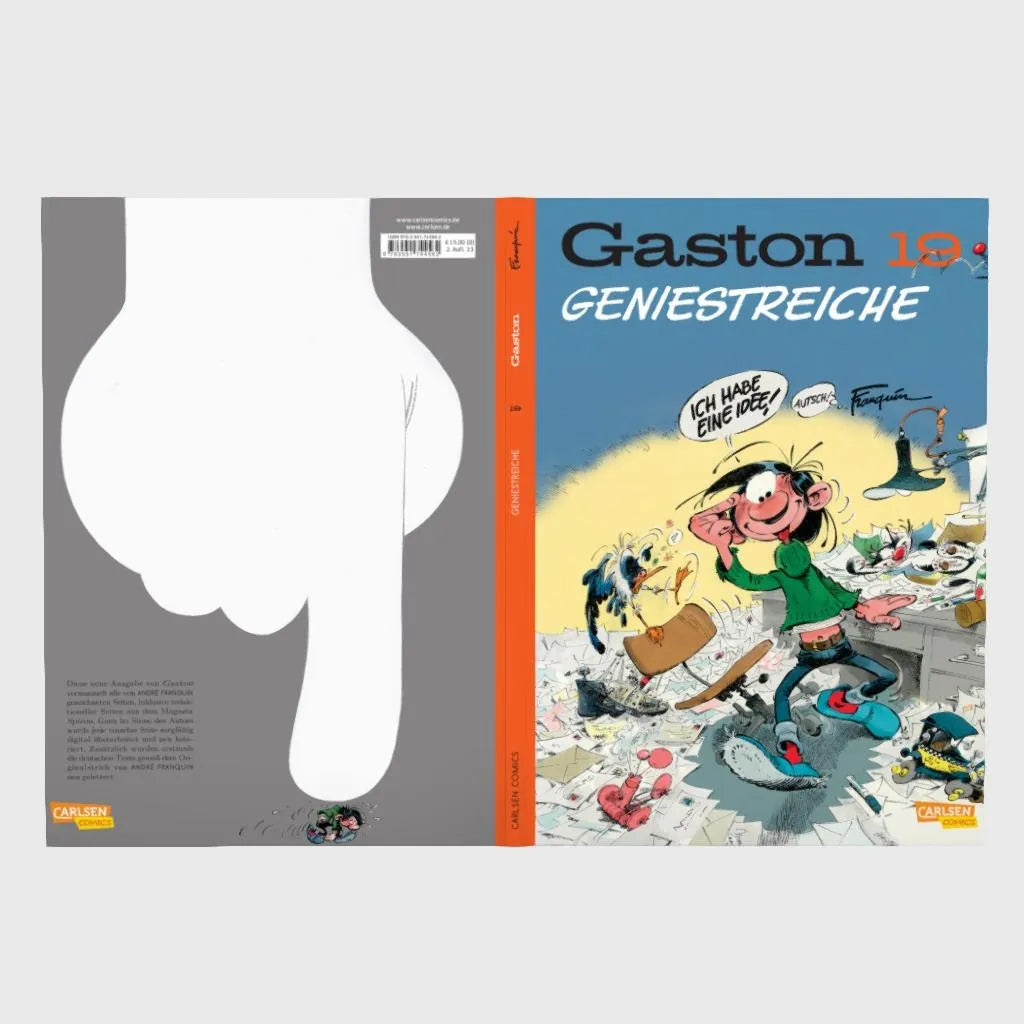 Produktansicht: Gaston Neuedition 19: Geniestreiche (Gebundene Ausgabe)