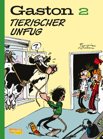 Buchcover von 'Gaston Neuedition 2: Tierischer Unfug' - Gebundene Ausgabe von André Franquin
