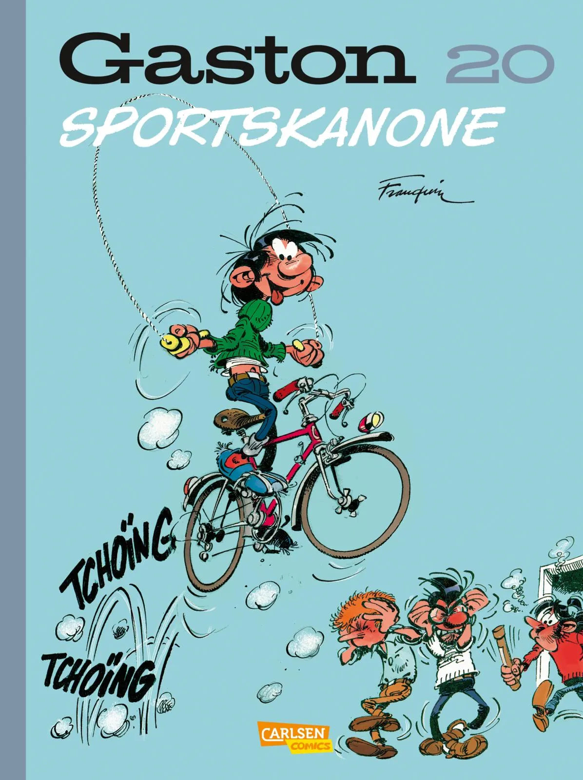 Buchcover von 'Gaston Neuedition 20: Sportskanone' - Gebundene Ausgabe von André Franquin