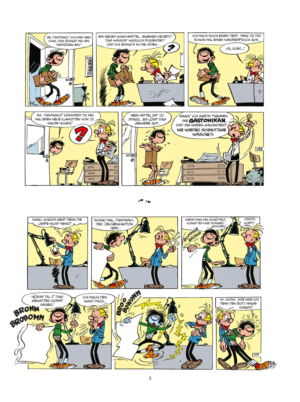 André Franquin - Gaston Neuedition 4: Kreatives Chaos