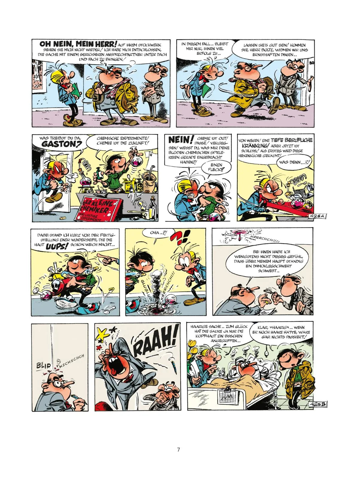 André Franquin - Gaston Neuedition 8: Donnernde Dummheiten