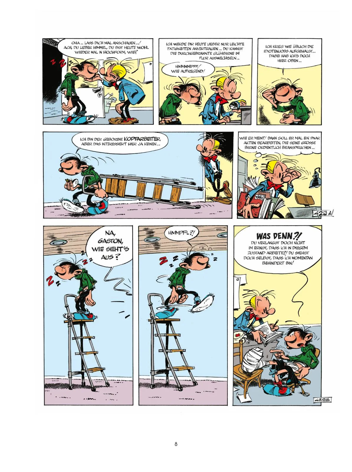 Produktansicht: Gaston Neuedition 8: Donnernde Dummheiten (Gebundene Ausgabe)