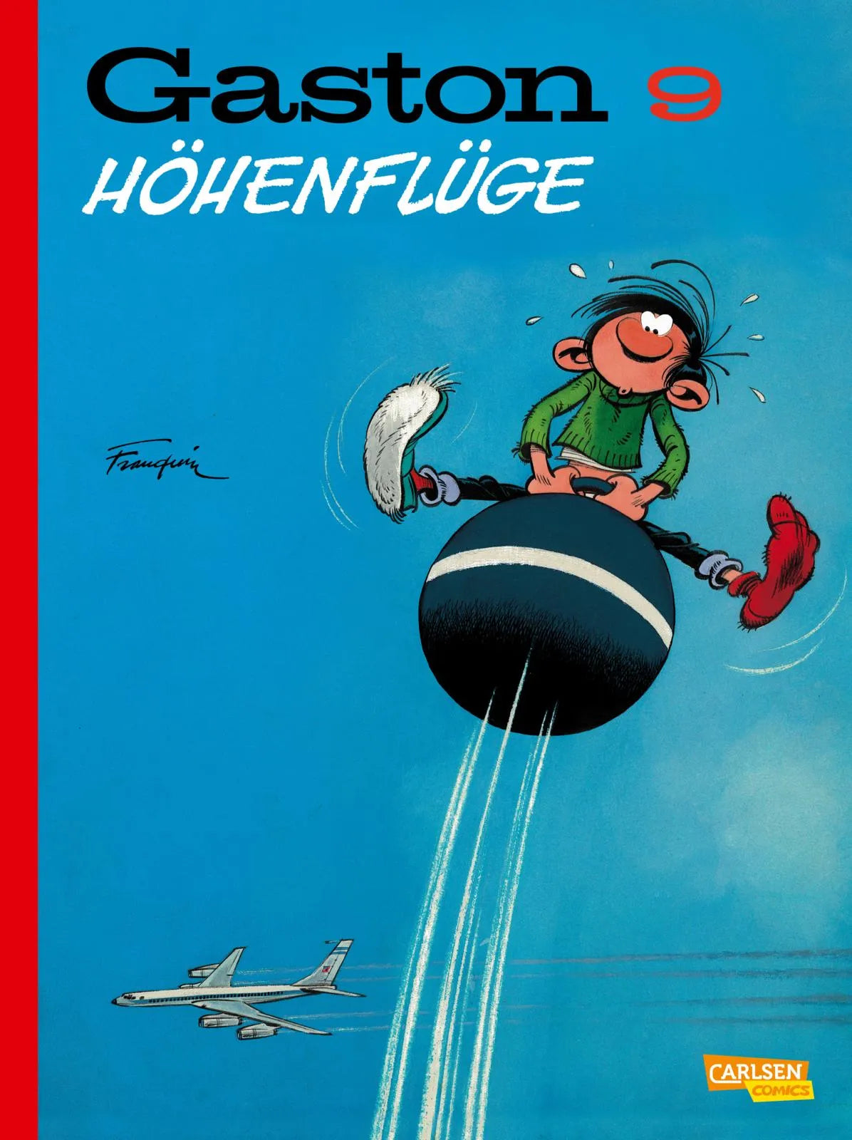 Buchcover von 'Gaston Neuedition 9: Höhenflüge' - Gebundene Ausgabe von André Franquin