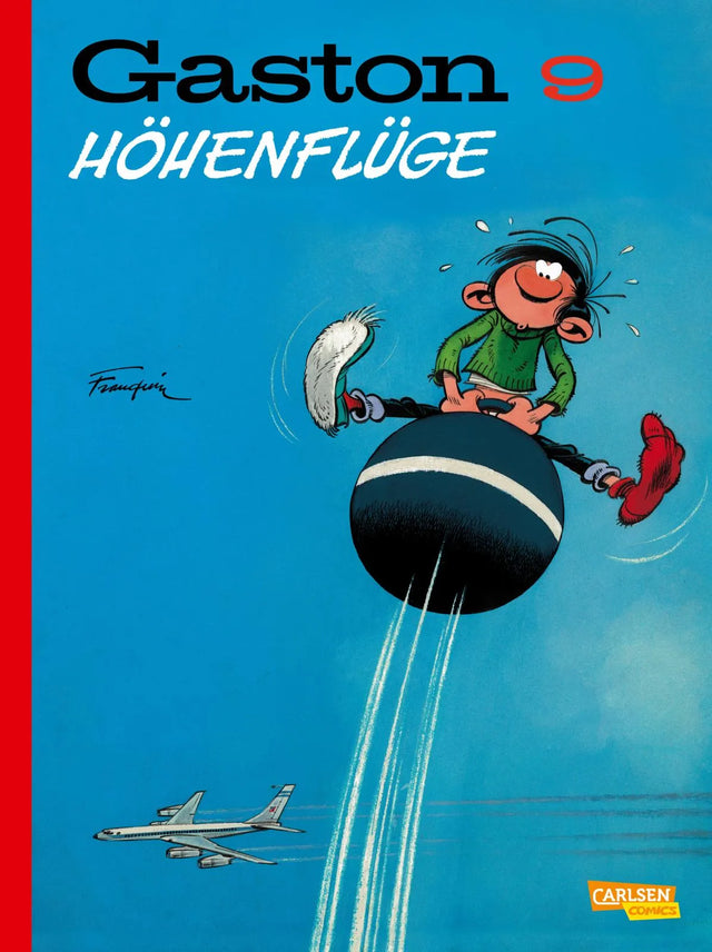 Buchcover von 'Gaston Neuedition 9: Höhenflüge' - Gebundene Ausgabe von André Franquin