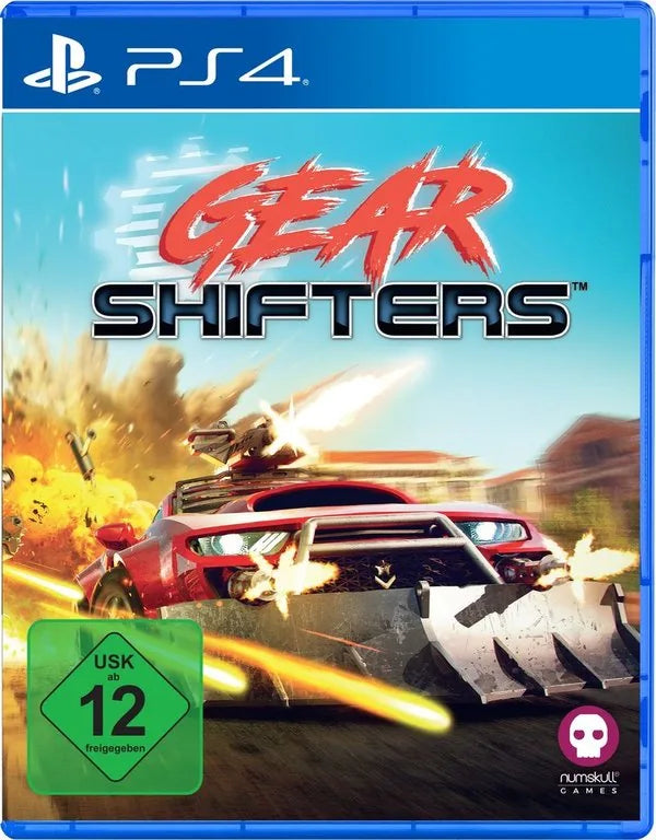 Cover: Gearshifters für Playstation 4. Publisher: Flashpoint Germany GmbH