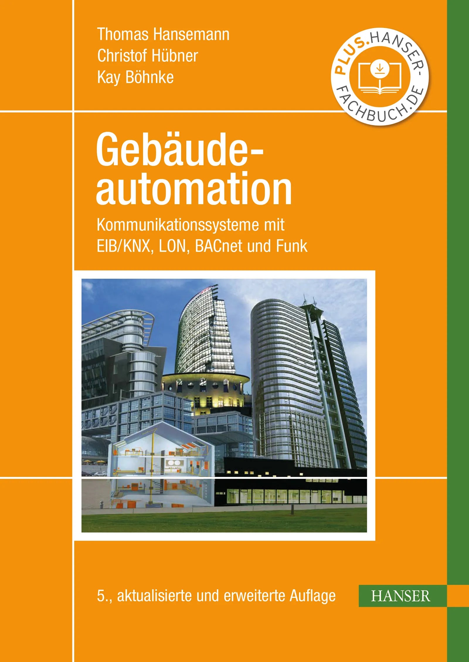 Cover: Gebäudeautomation (E-Book) von Thomas Hansemann