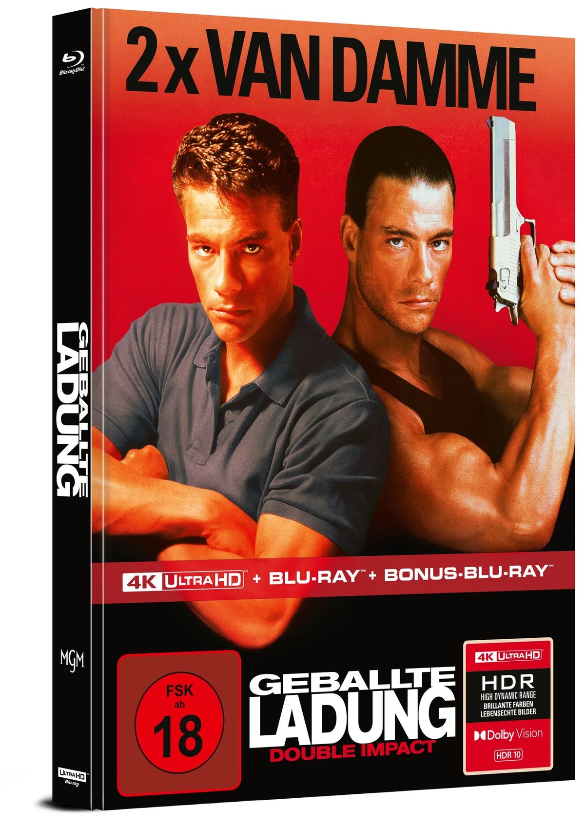 Produktansicht 1 von Geballte Ladung – Double Impact – 4K UHD Blu-ray