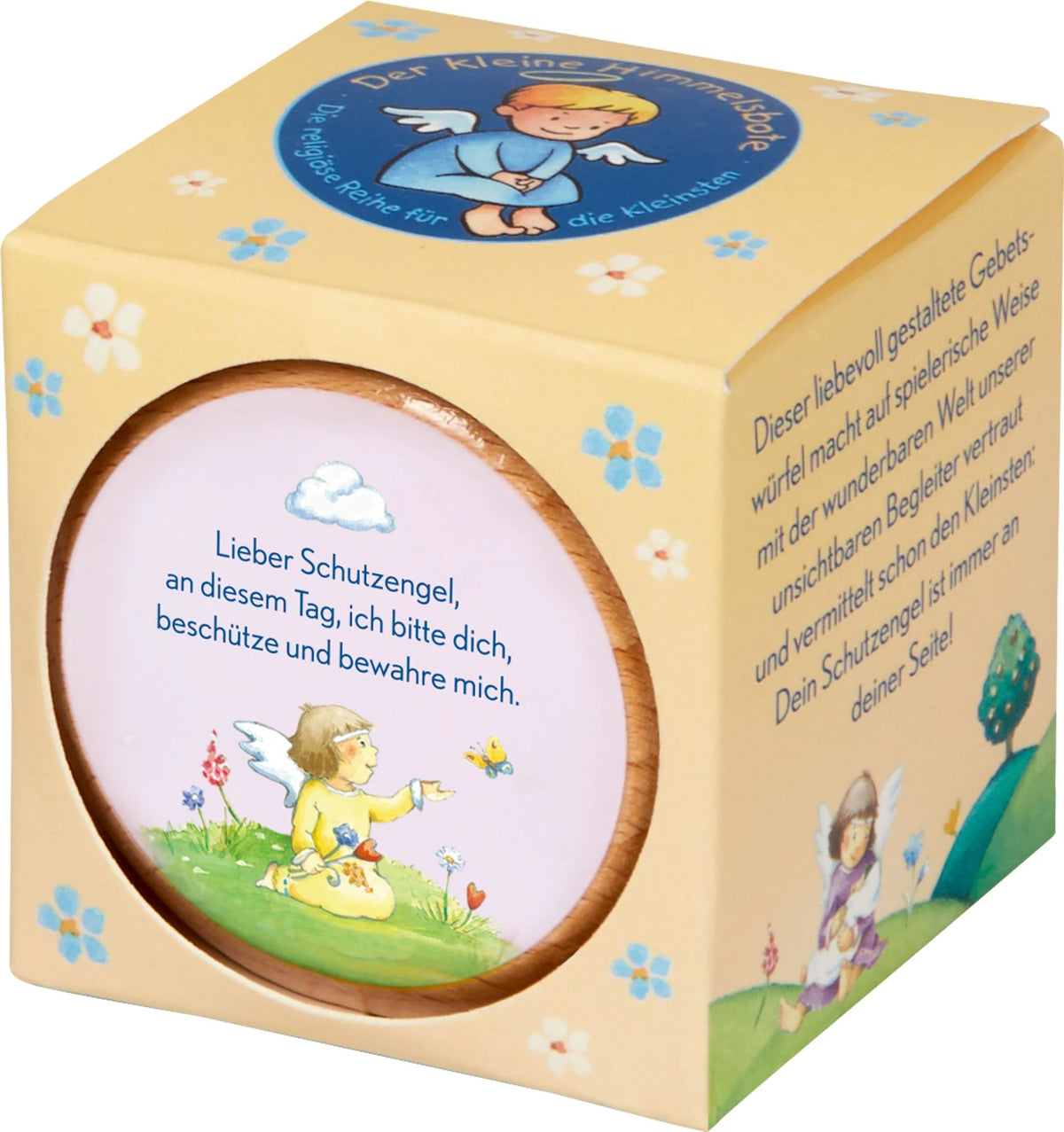 Gebetswürfel – Behüte mich, lieber Schutzengel – Ansicht