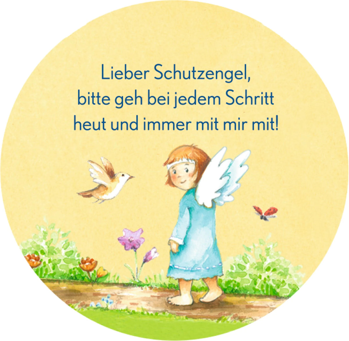 Gebetswürfel – Behüte mich, lieber Schutzengel – Ansicht