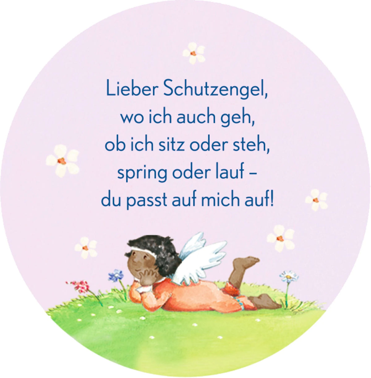 Gebetswürfel – Behüte mich, lieber Schutzengel – Ansicht