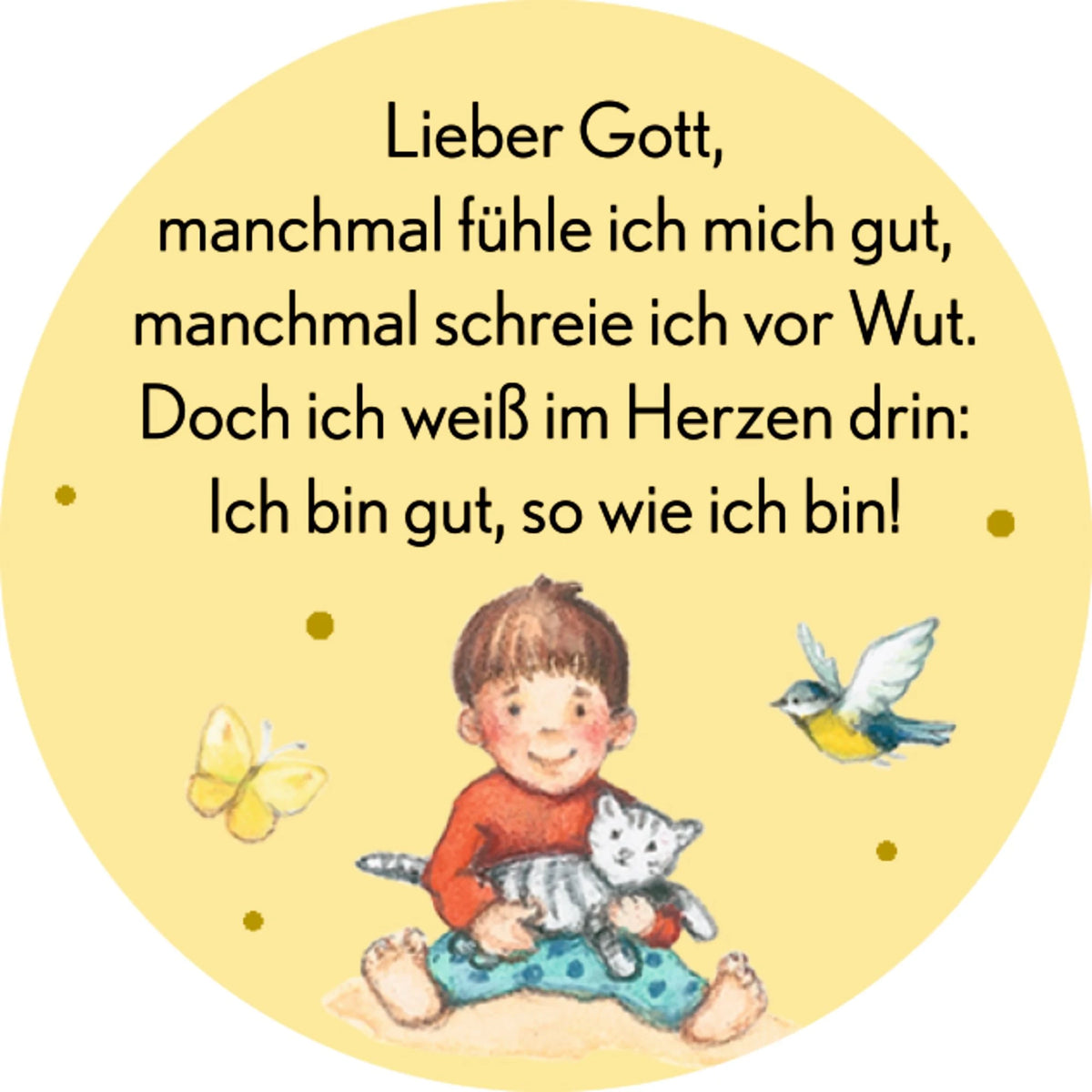 Gebetswürfel – Gott hat dich lieb, so wie du bist! – Ansicht