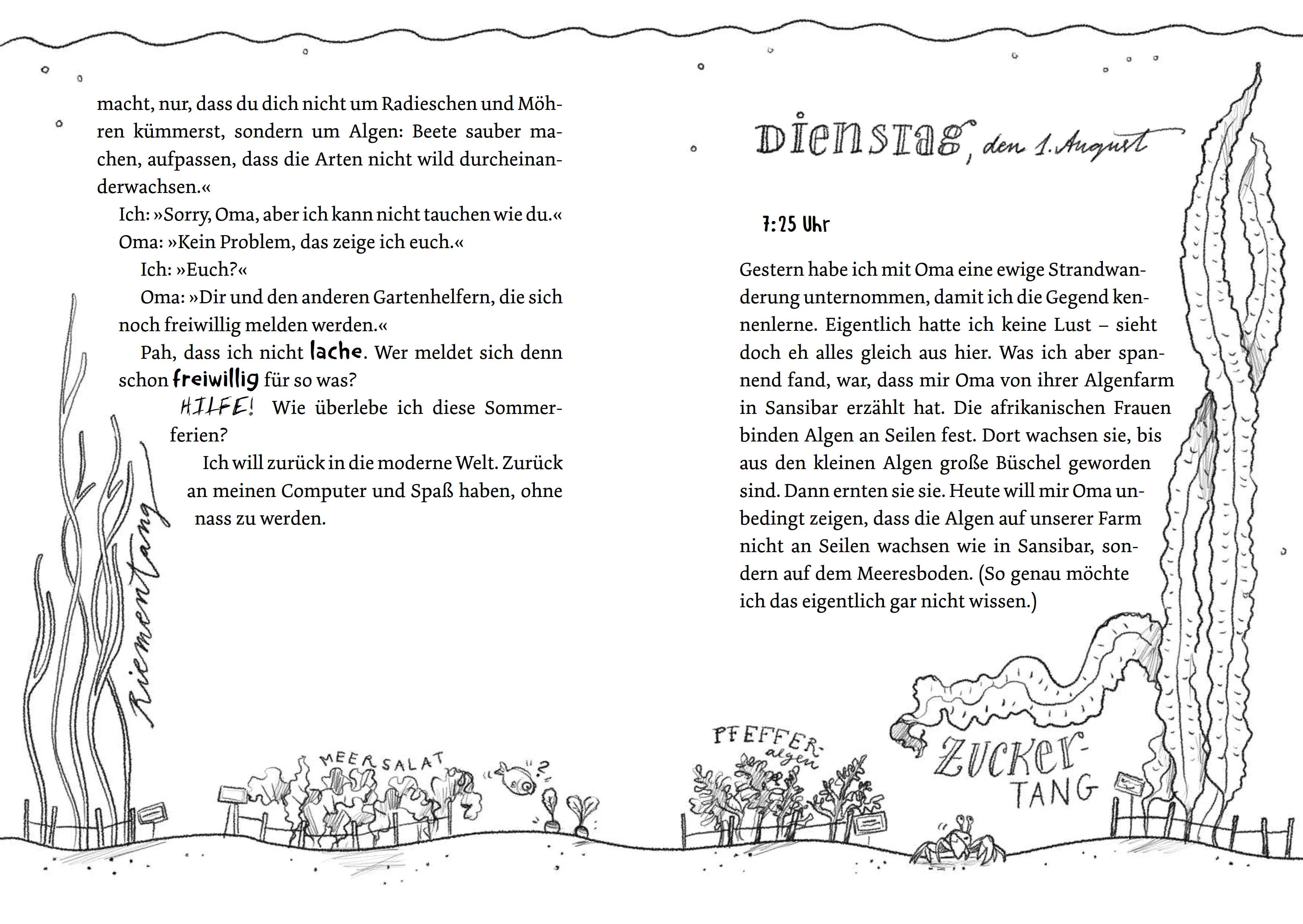 Abbildung von 'Das erbarmungslos ehrliche Tagebuch der Rebella Rosin - Retterin der Seepferdchen'