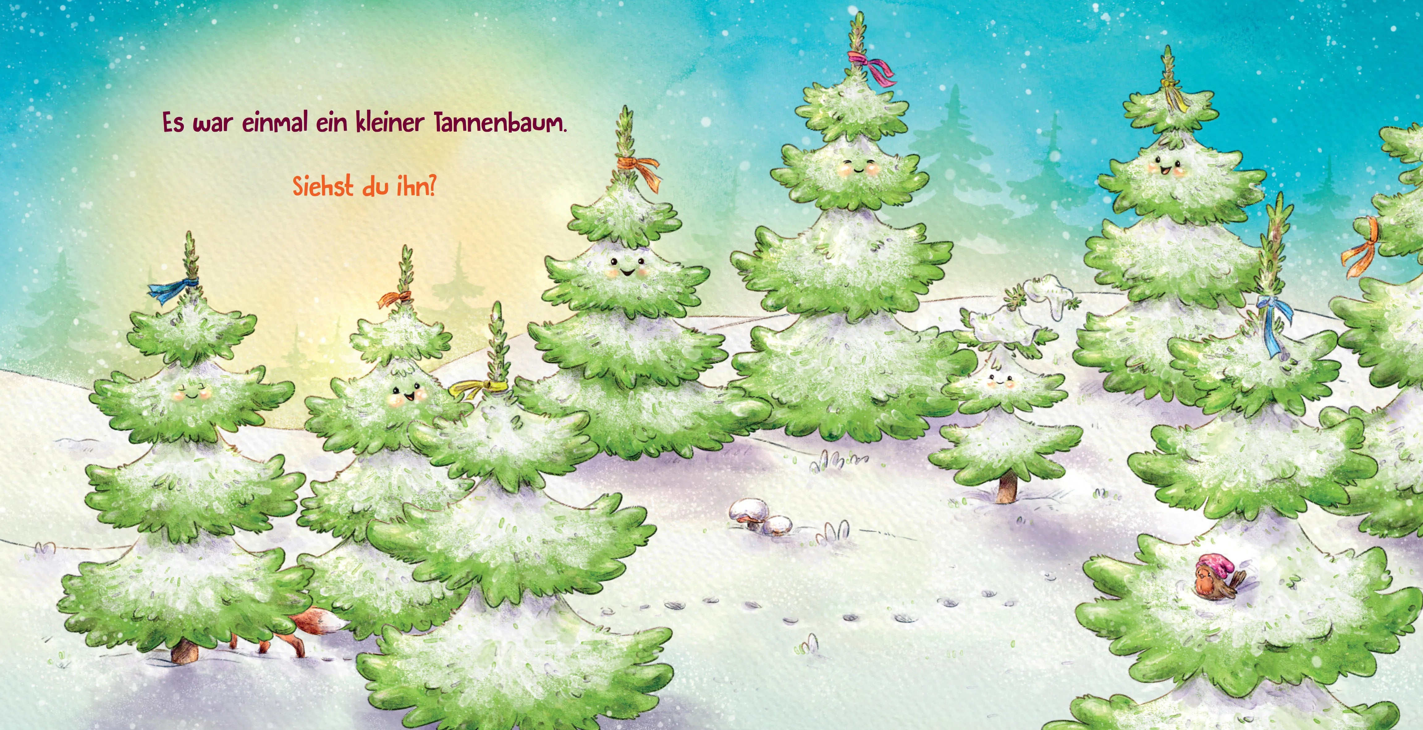 Abbildung von 'Der kleine Tannenbaum feiert Weihnachten'