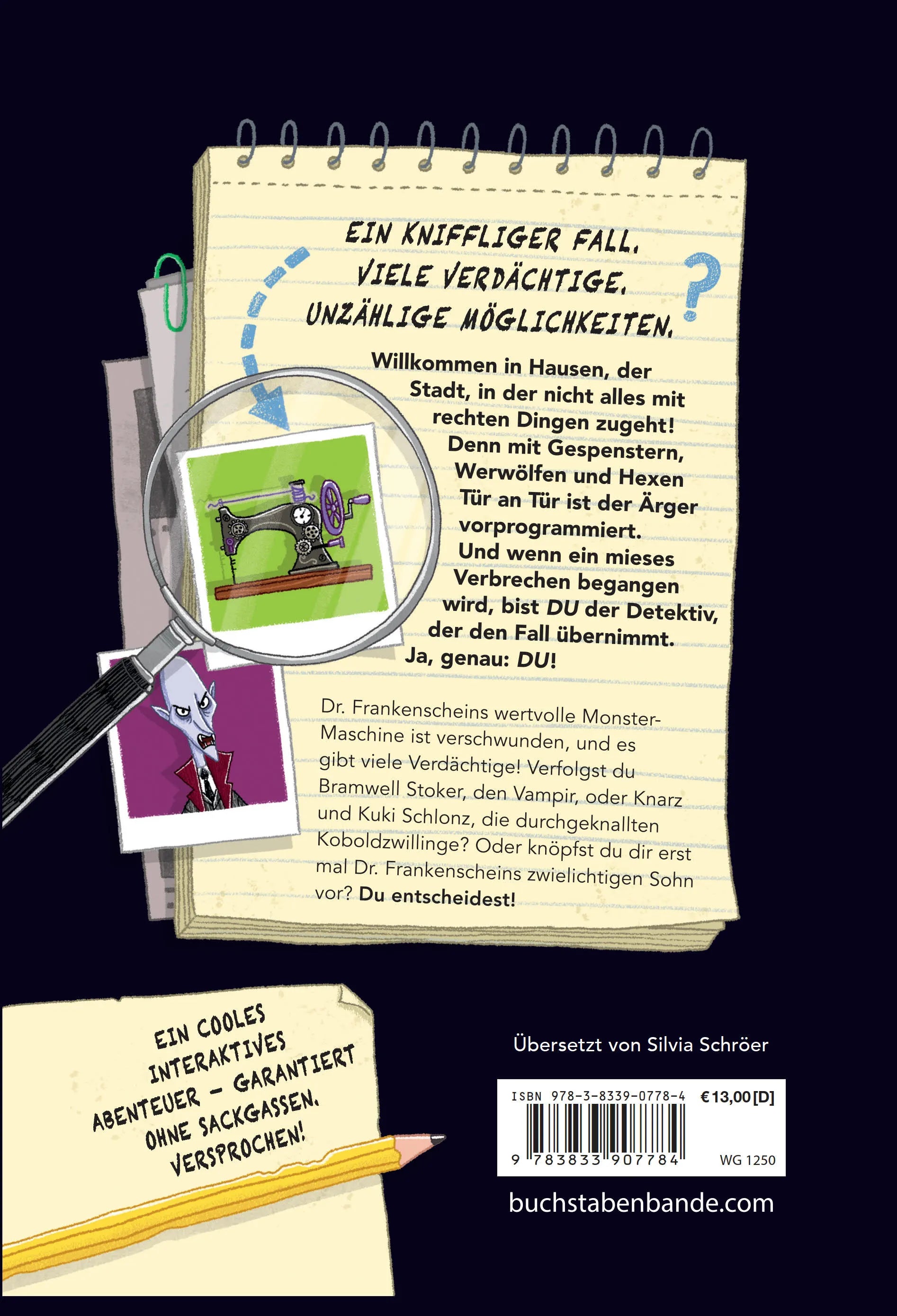 Abbildung von 'Ein Fall für DICH - Die Monster-Maschine'