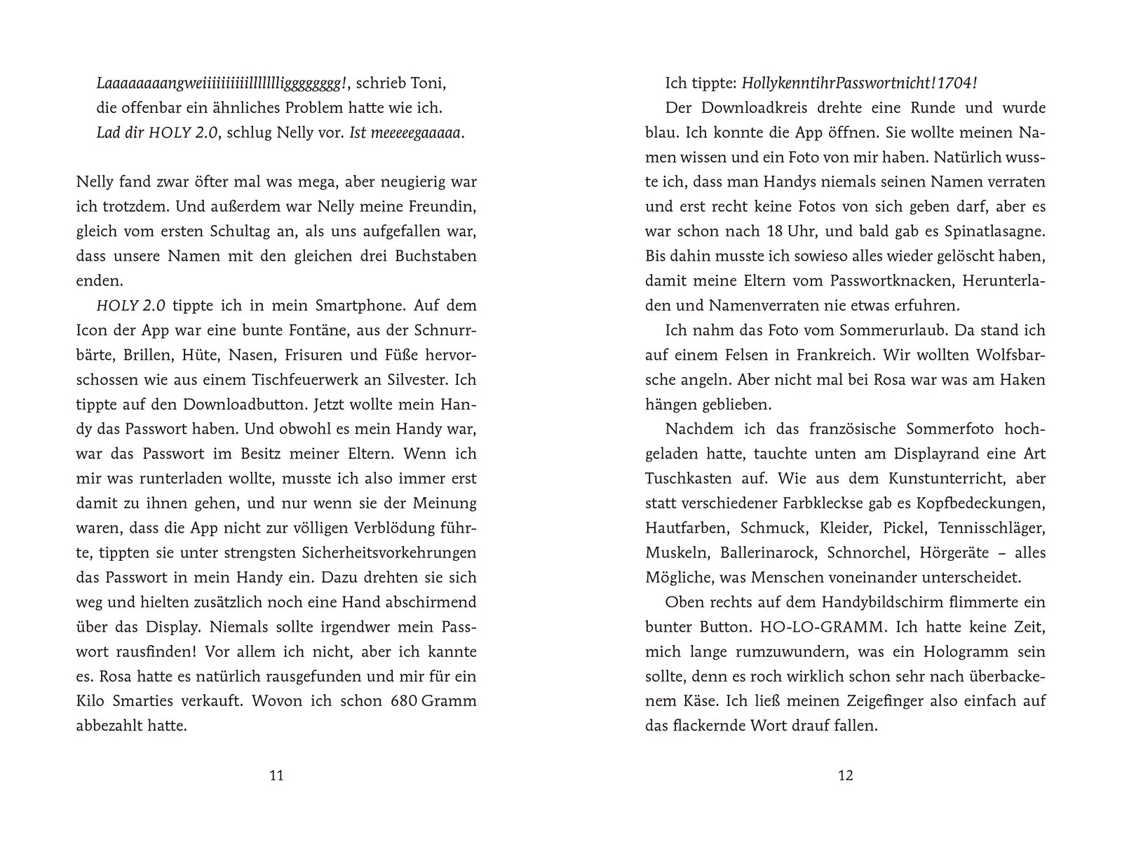 Abbildung von 'Holly und das Hollygramm'