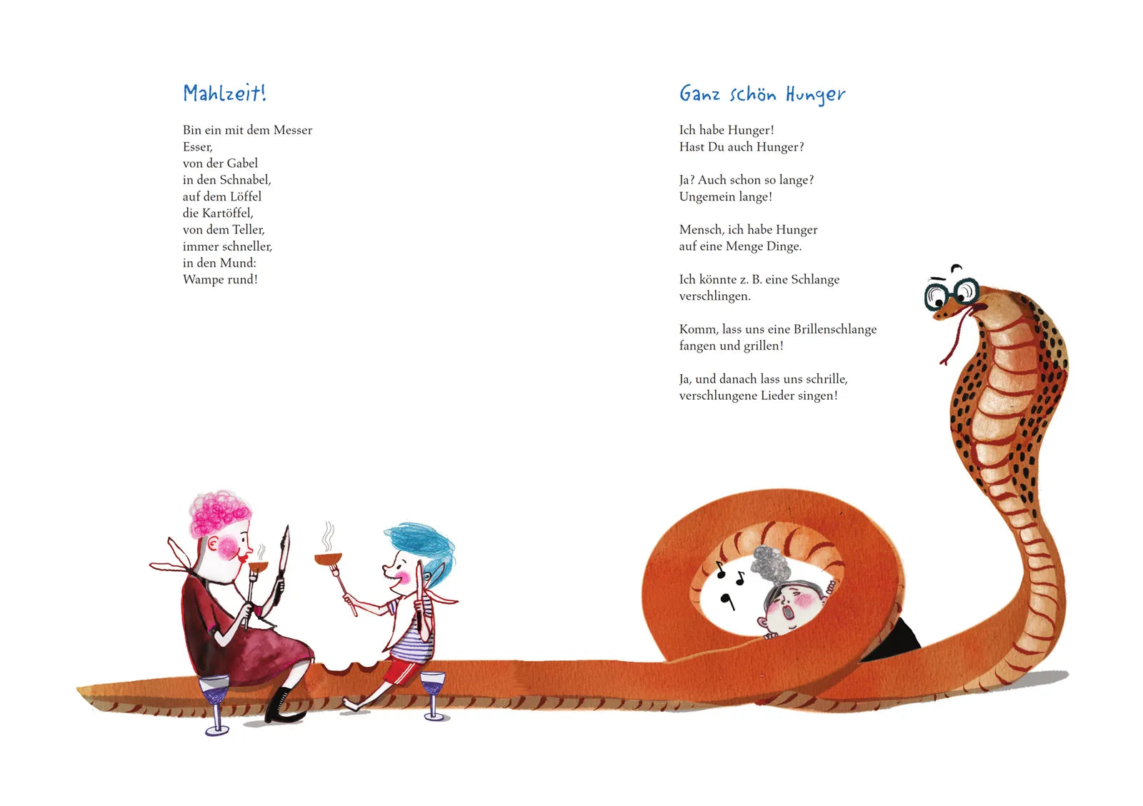 Abbildung von 'Knackwurst und Rakete'