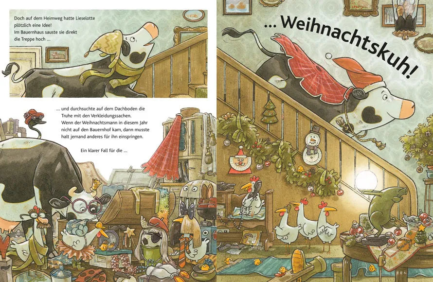 Abbildung von 'Lieselotte Weihnachtskuh'