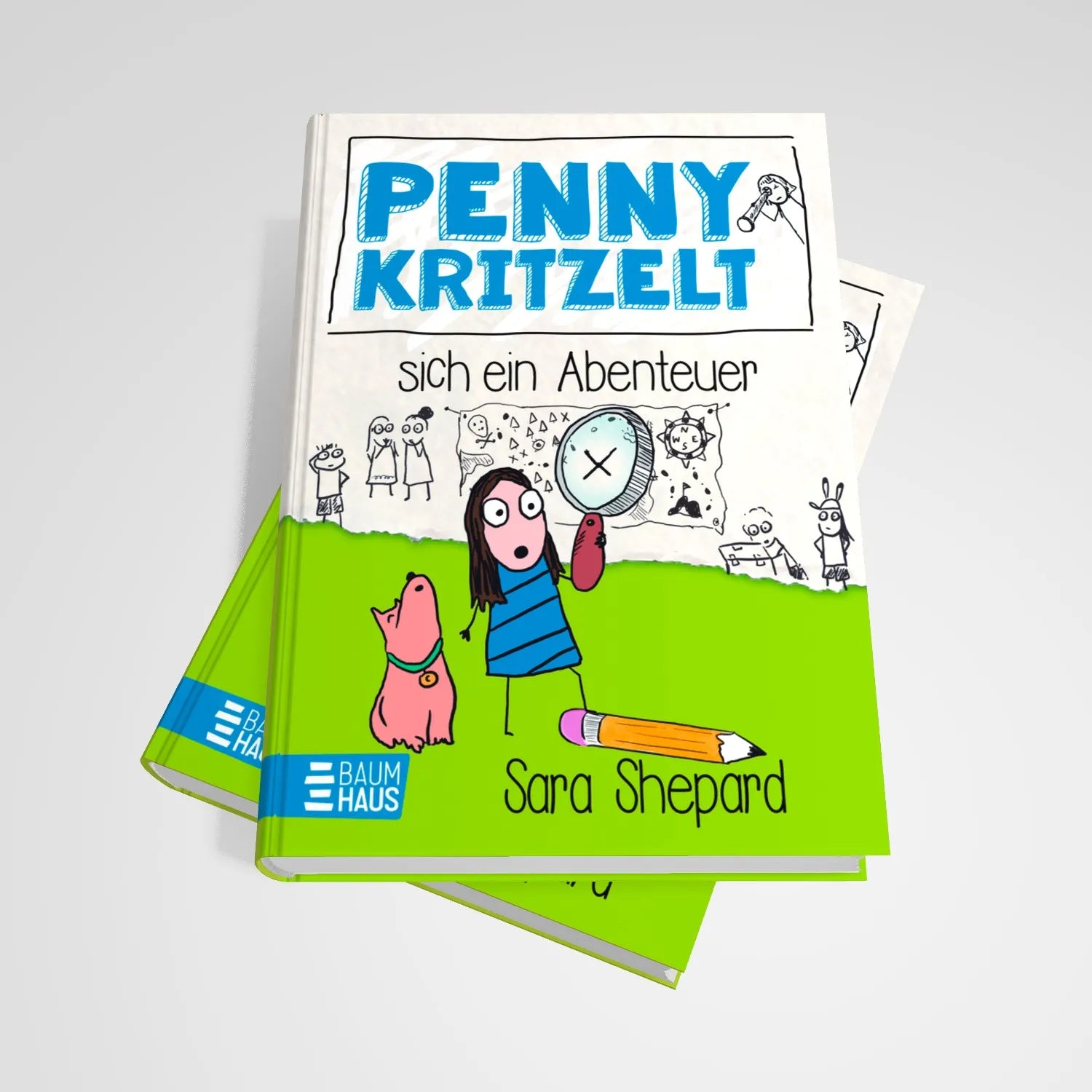 Abbildung von 'Penny kritzelt sich ein Abenteuer'