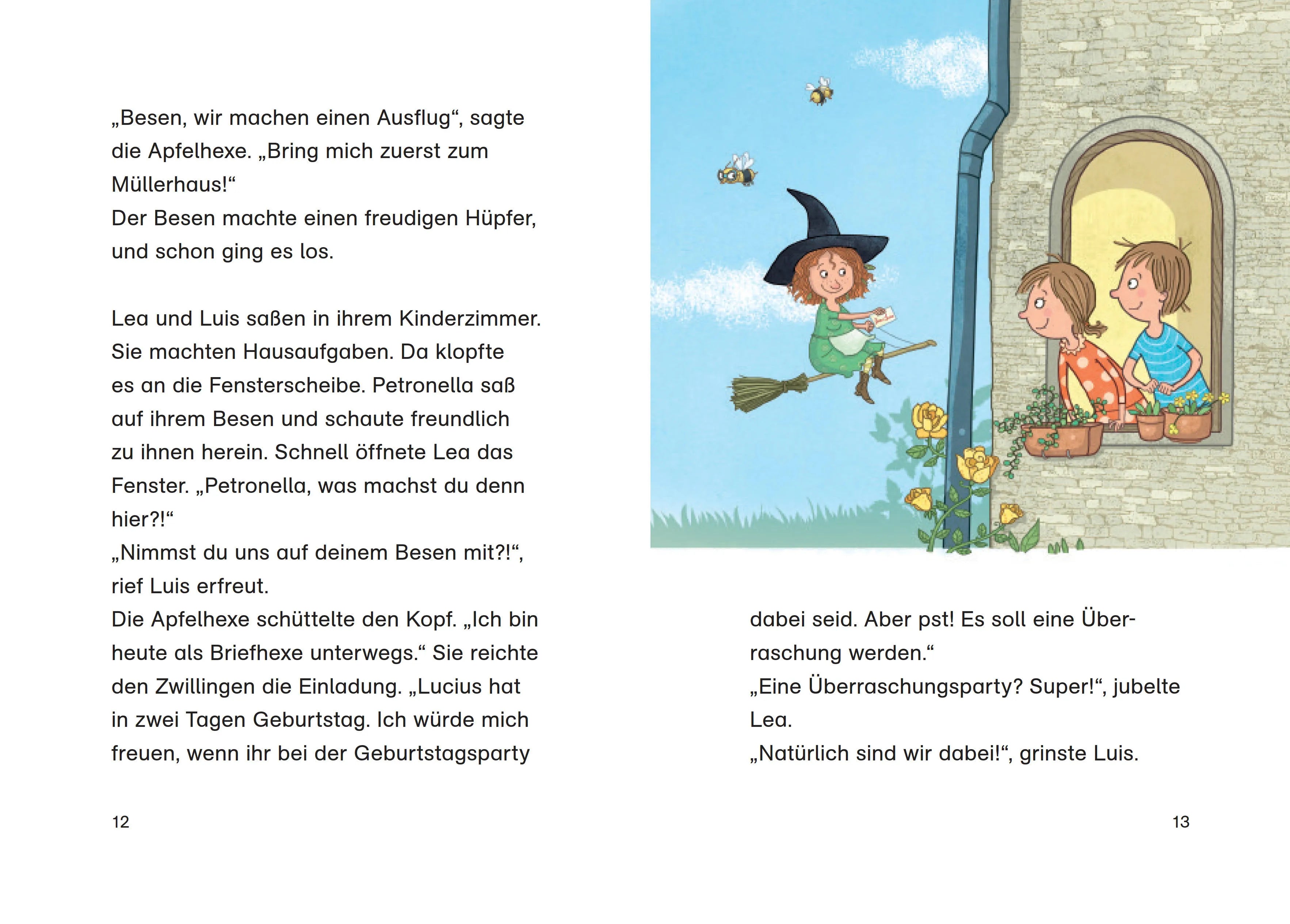 Abbildung von 'Petronella Apfelmus - Überraschungsfest für Lucius'