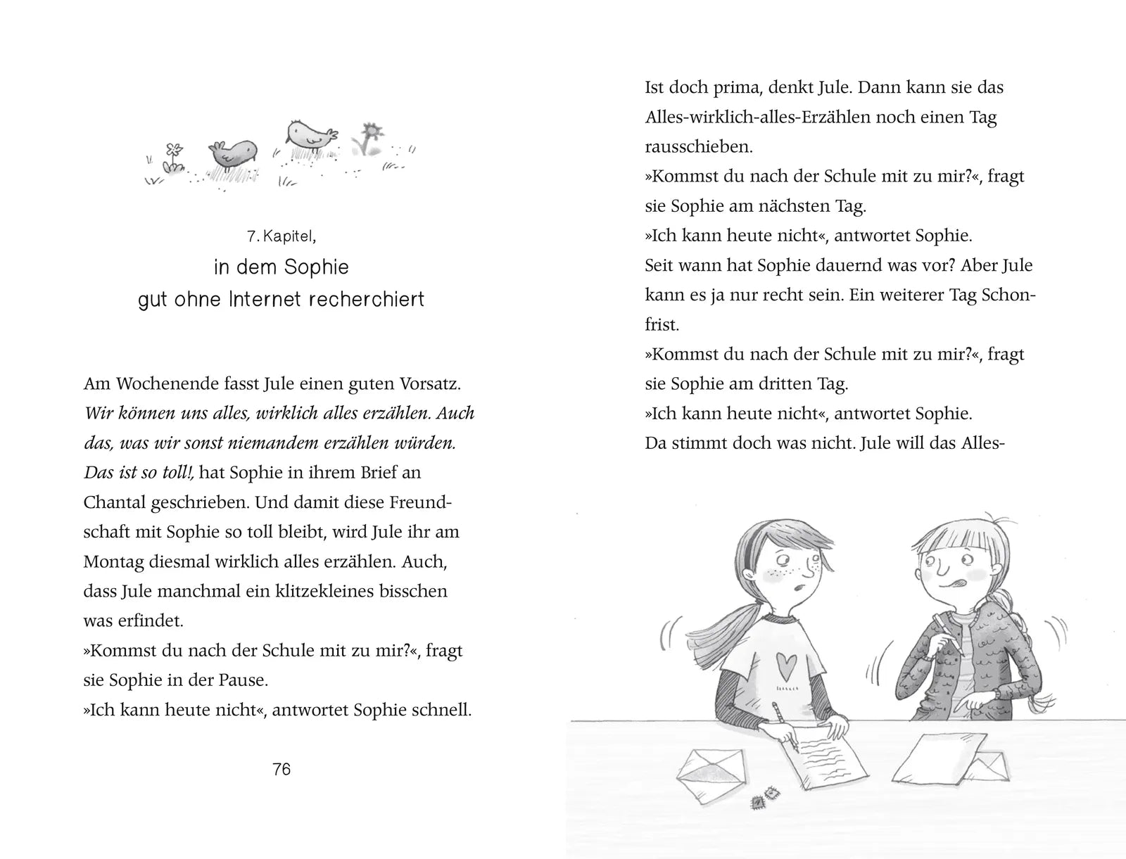 Abbildung von 'Wie Jule einen Zwilling erfand und ihn nicht mehr loswurde'