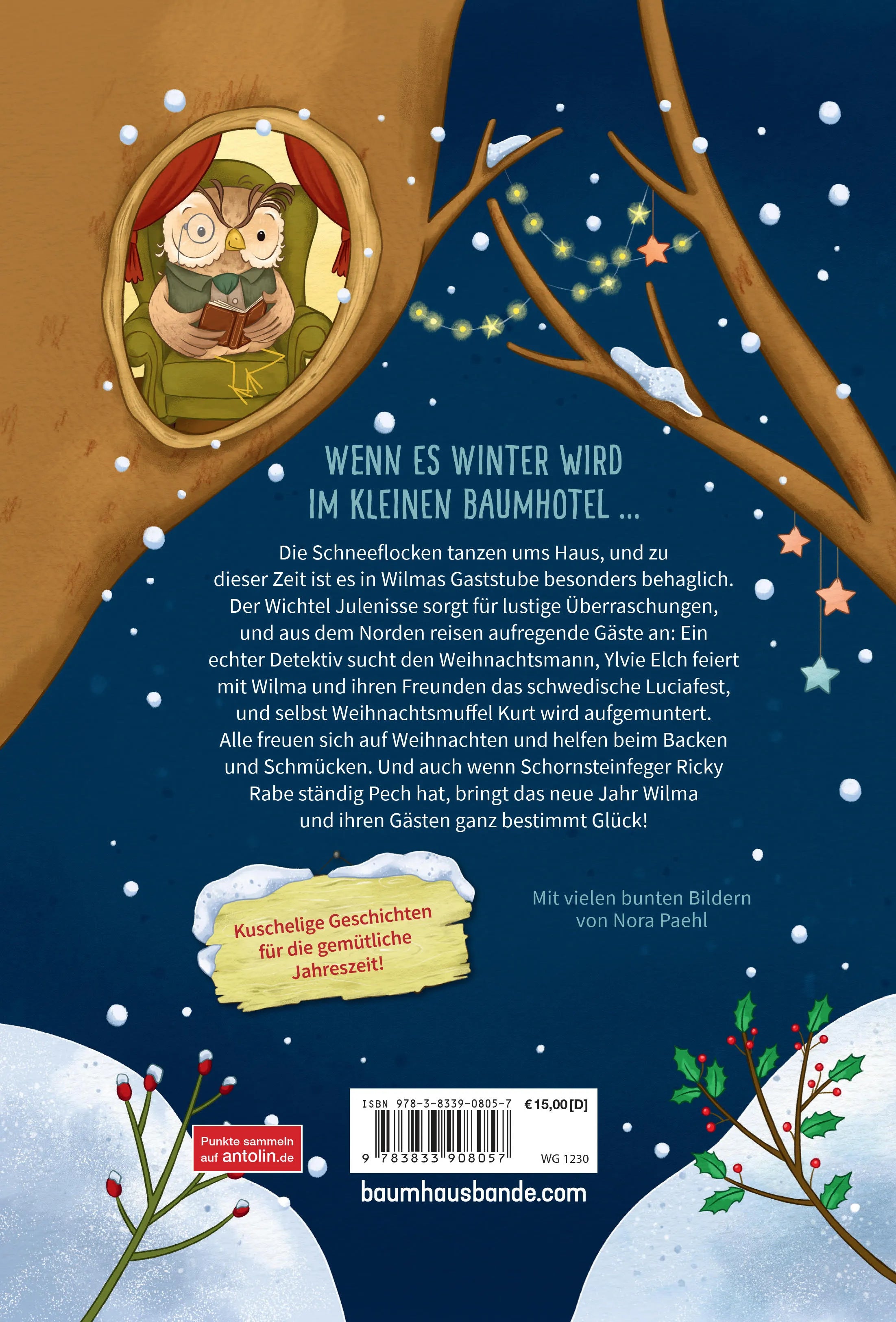 Abbildung von 'Wilma Walnuss - Winter und Weihnachten im kleinen Baumhotel, Band 3'
