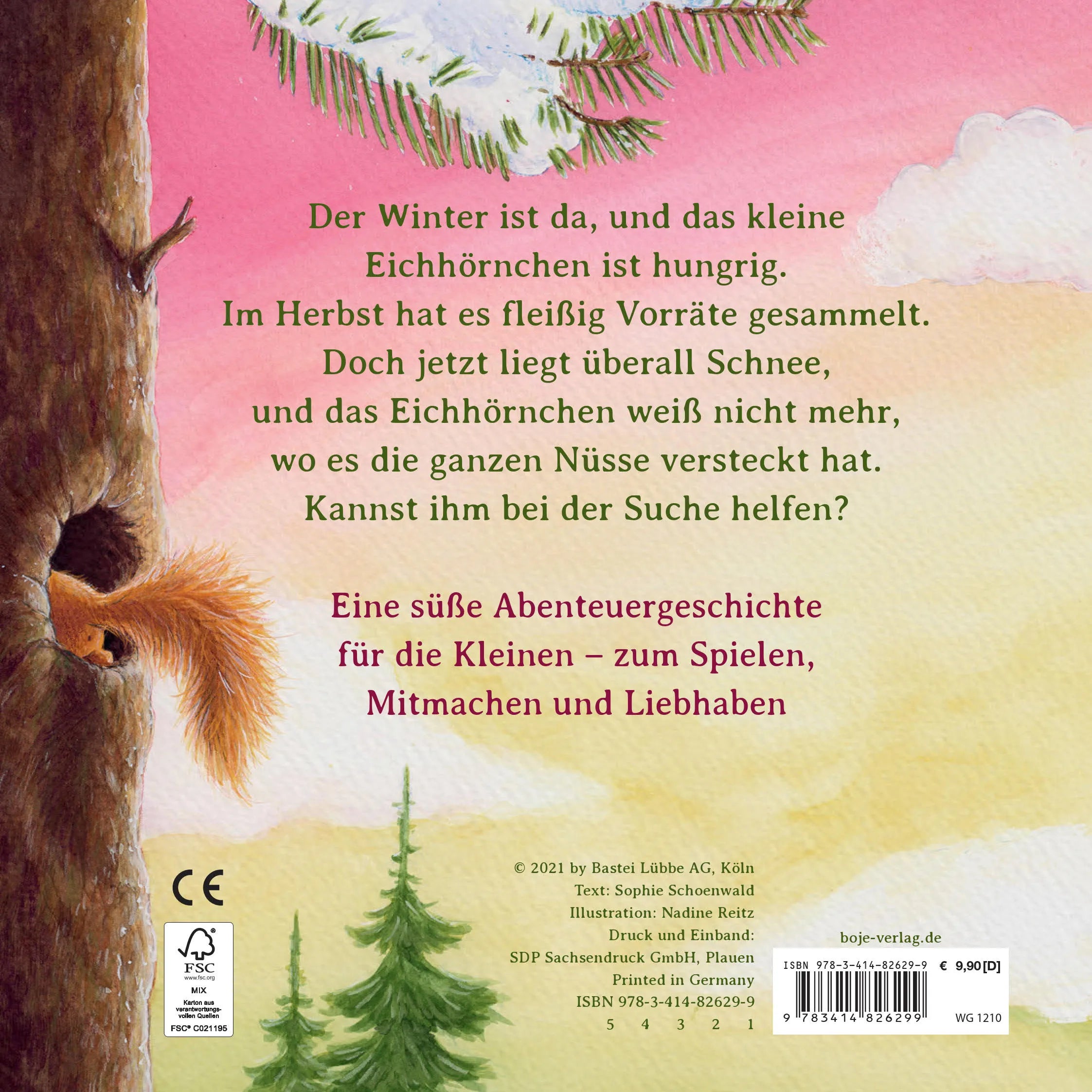 Abbildung von 'Wo ist die Nuss?'