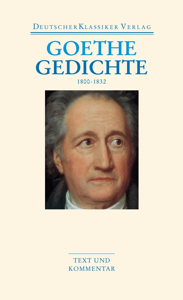 Buchcover von 'Gedichte 1800-1832' - Taschenbuch von Johann Wolfgang Goethe