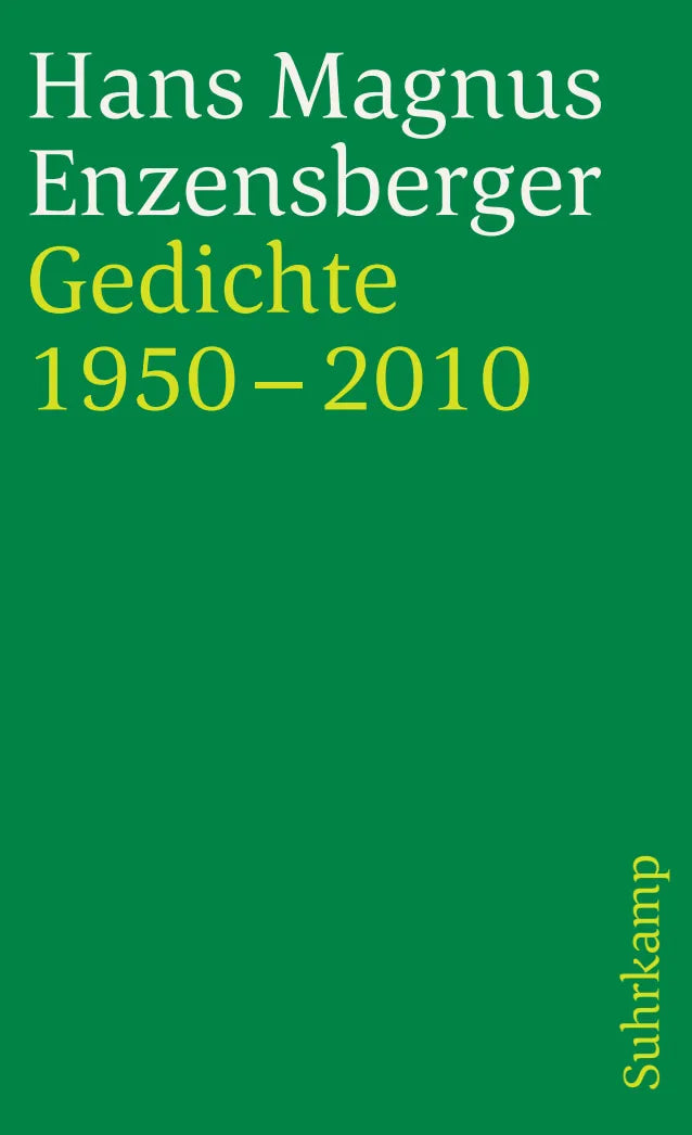 Buchcover von 'Gedichte 1950-2010' - Taschenbuch von Hans Magnus Enzensberger