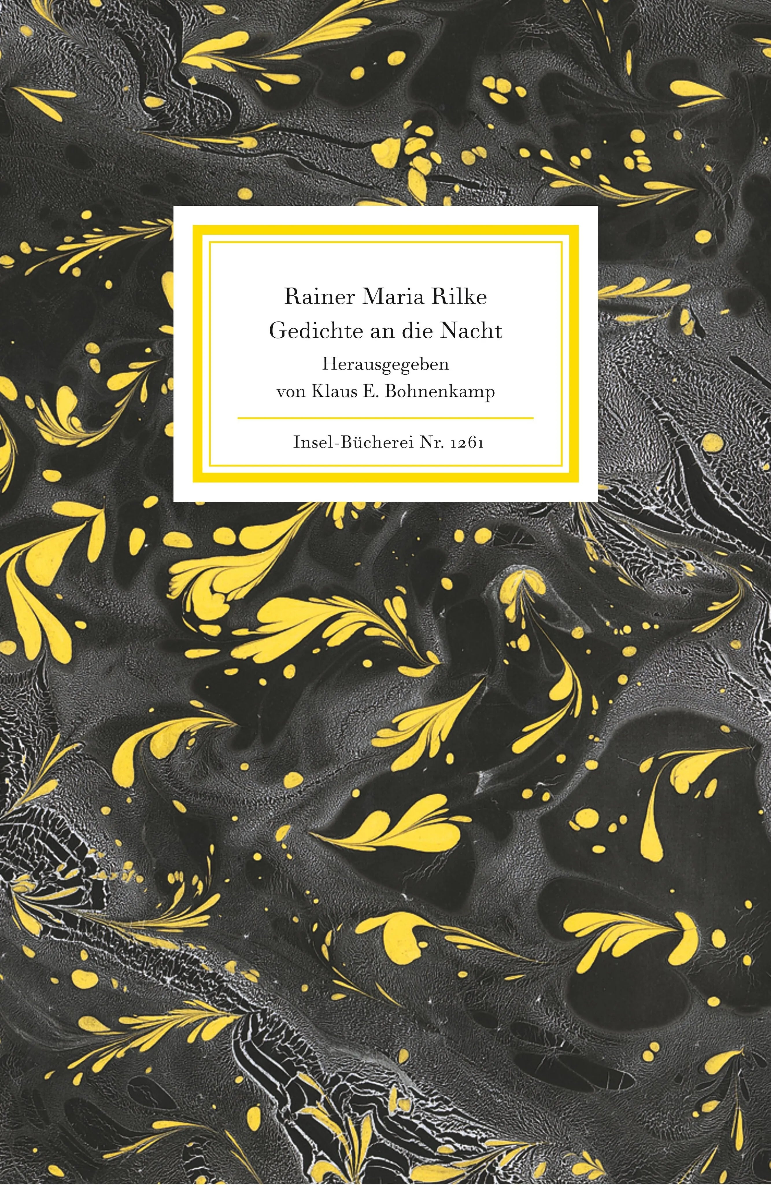 Buchcover von 'Gedichte an die Nacht' - Gebundene Ausgabe von Rainer Maria Rilke