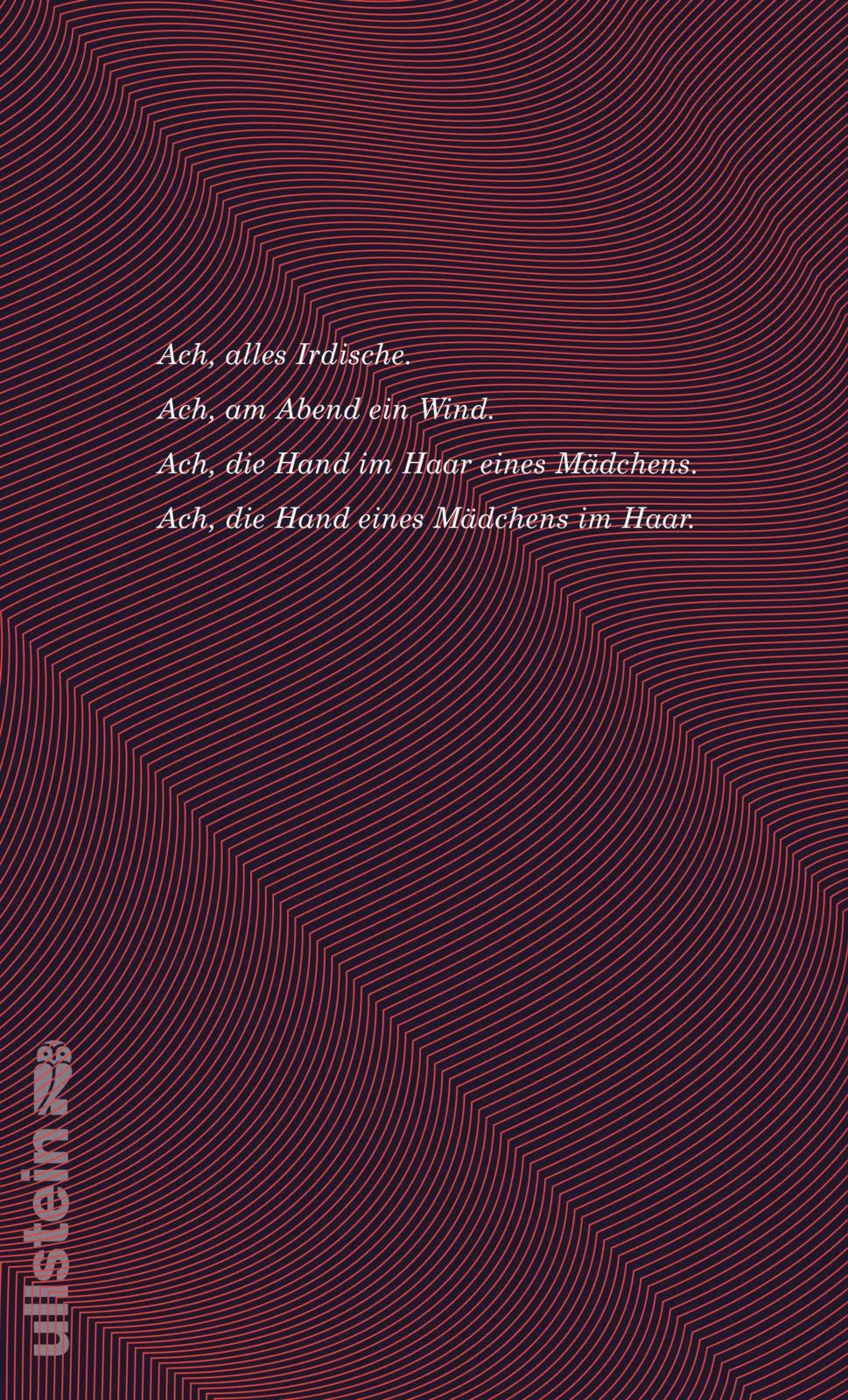 Buchrückseite von 'Gedichte für die linke Hand' mit Klappentext - Taschenbuch