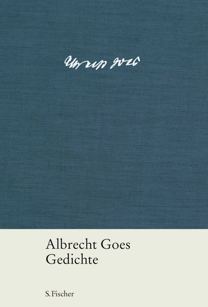 Buchcover von 'Gedichte' - Gebundene Ausgabe von Albrecht Goes