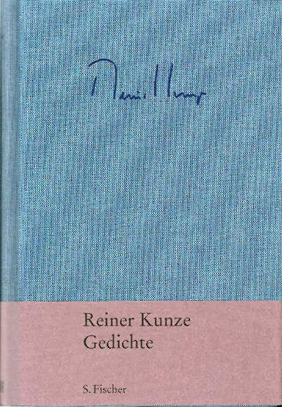 Buchcover von 'gedichte' - Gebundene Ausgabe von Reiner Kunze