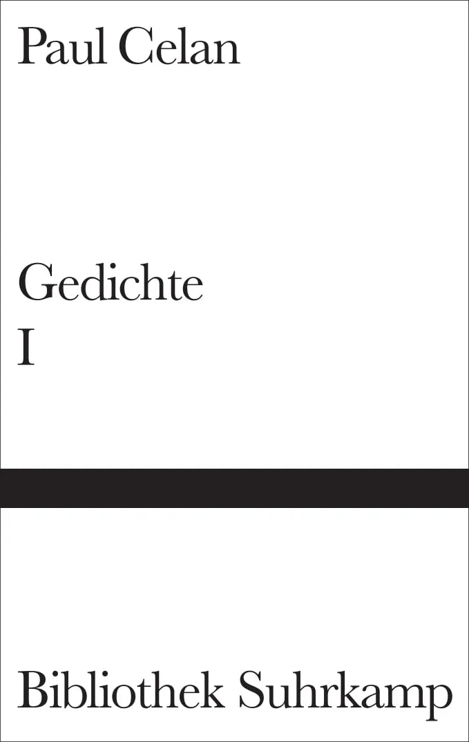 Buchcover von 'Gedichte in zwei Bänden' - Gebundene Ausgabe von Paul Celan