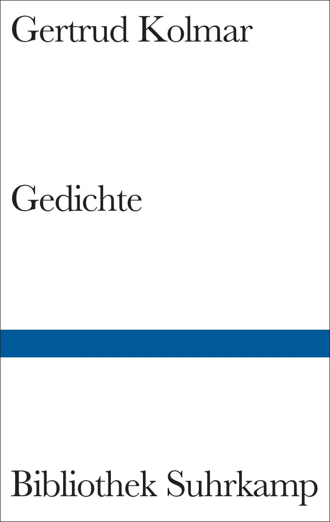 Buchcover von 'Gedichte' - Gebundene Ausgabe von Gertrud Kolmar