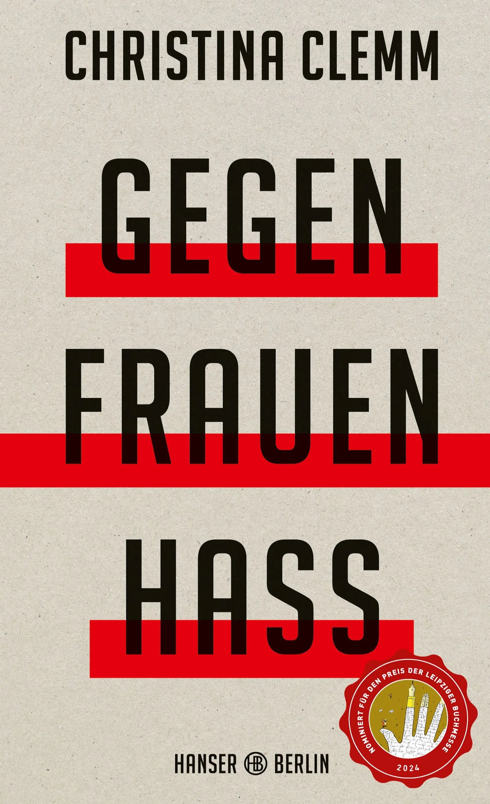 Buchcover von 'Gegen Frauenhass' - Gebundene Ausgabe von Christina Clemm