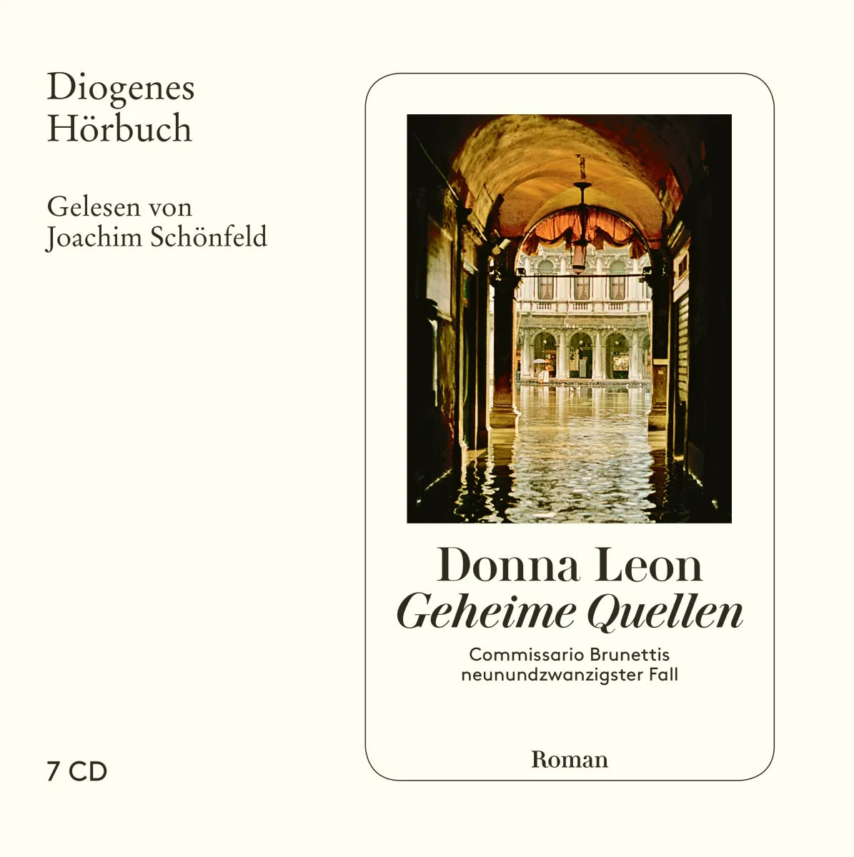Buchcover von 'Geheime Quellen' - Hörbuch (CD) von Donna Leon