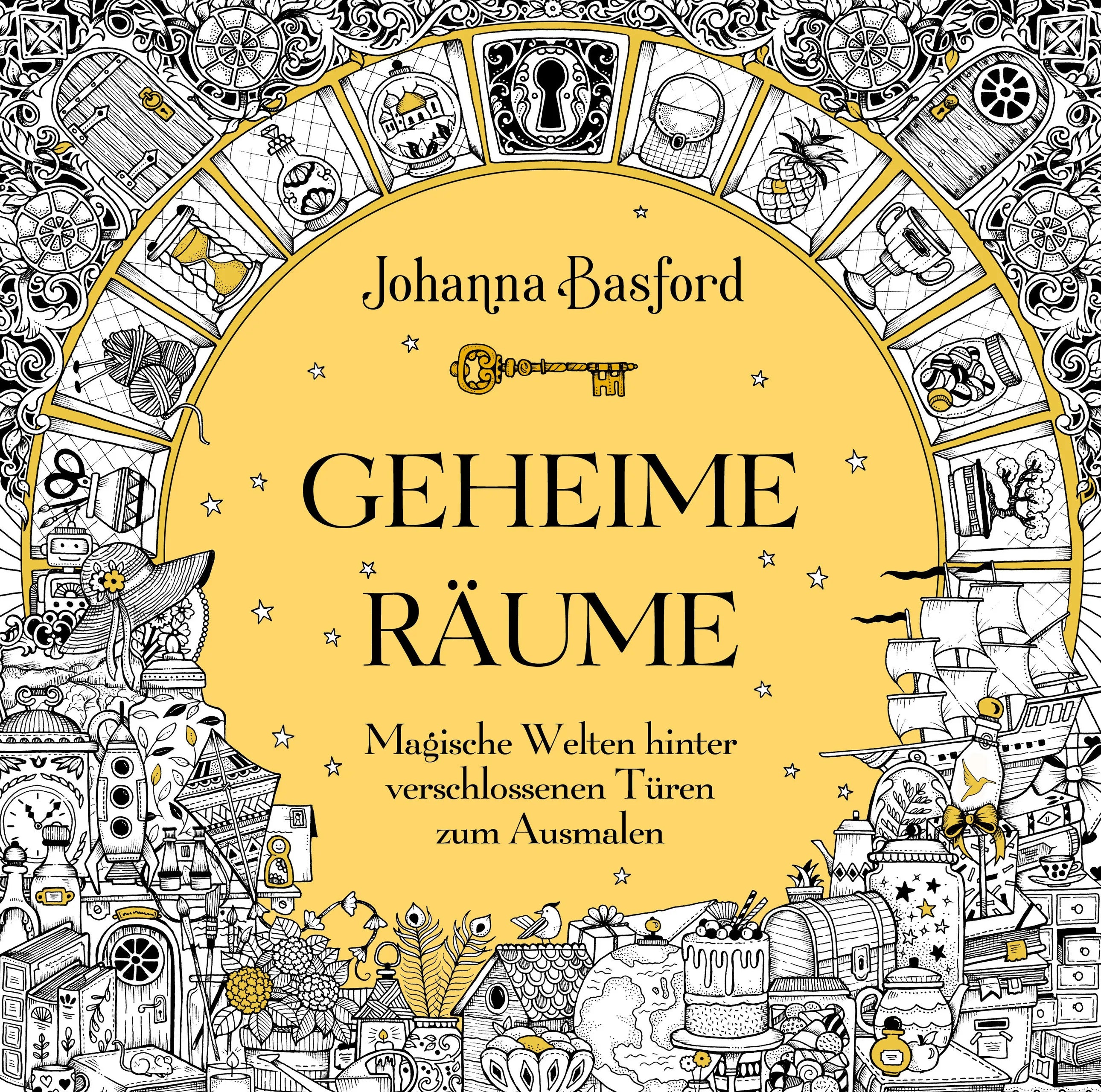 Buchcover von 'Geheime Räume' - Taschenbuch von Johanna Basford