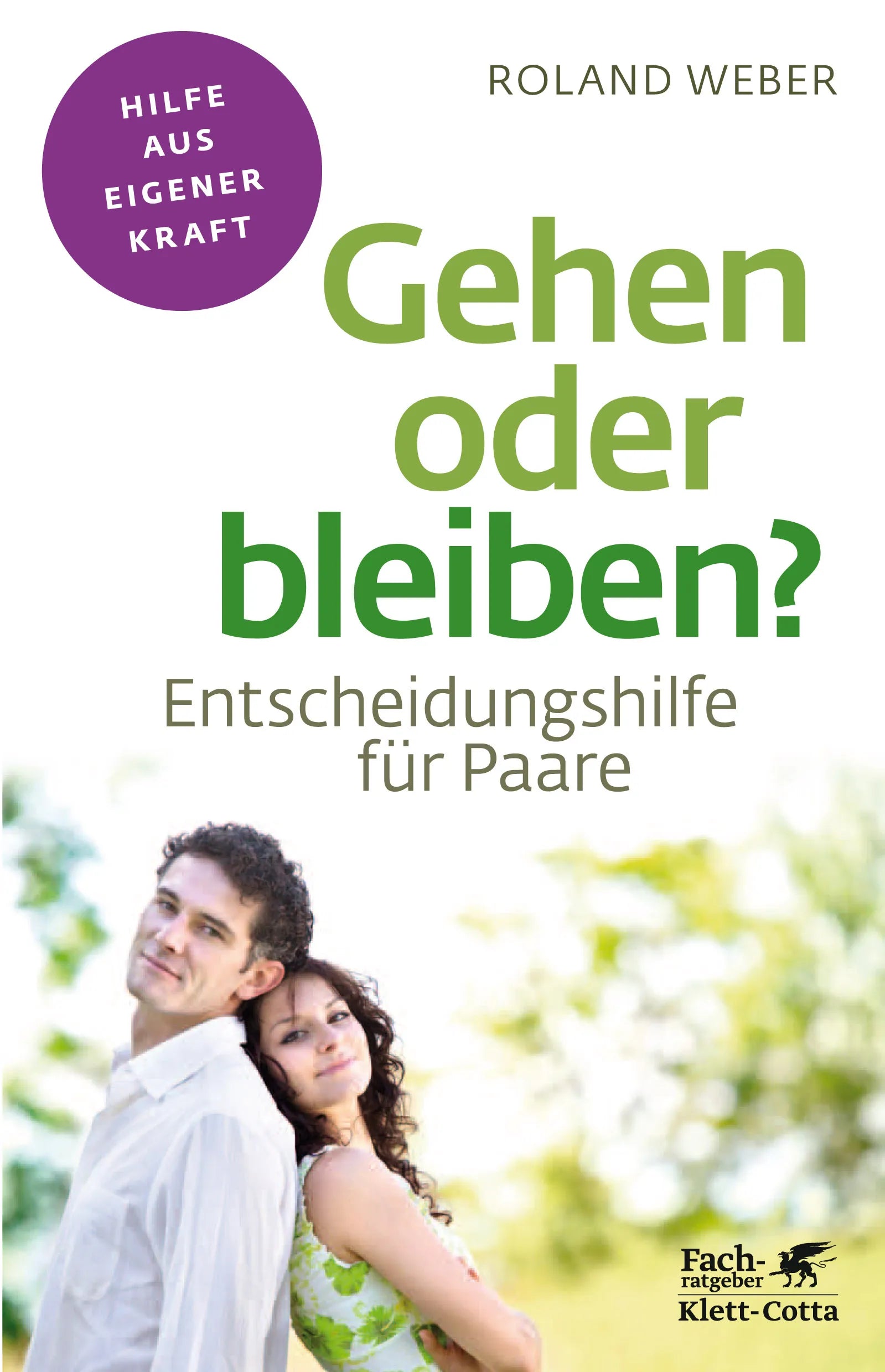 Buchcover von 'Gehen oder bleiben?' - Paperback von Roland Weber