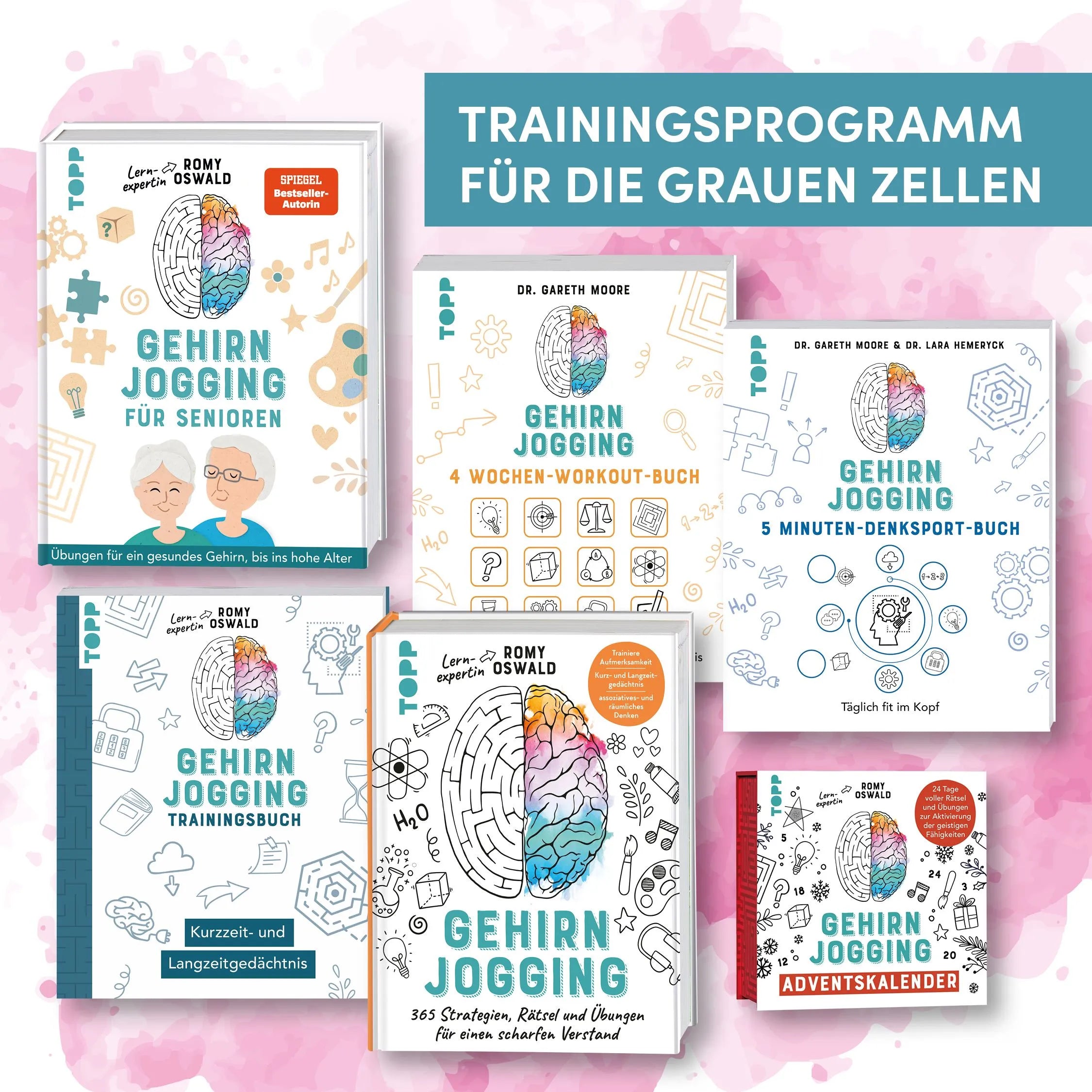 Detailansicht: Gehirnjogging für Senioren. Übungen für ein gesundes Gehirn, bis ins hohe Alter (Hardcover)