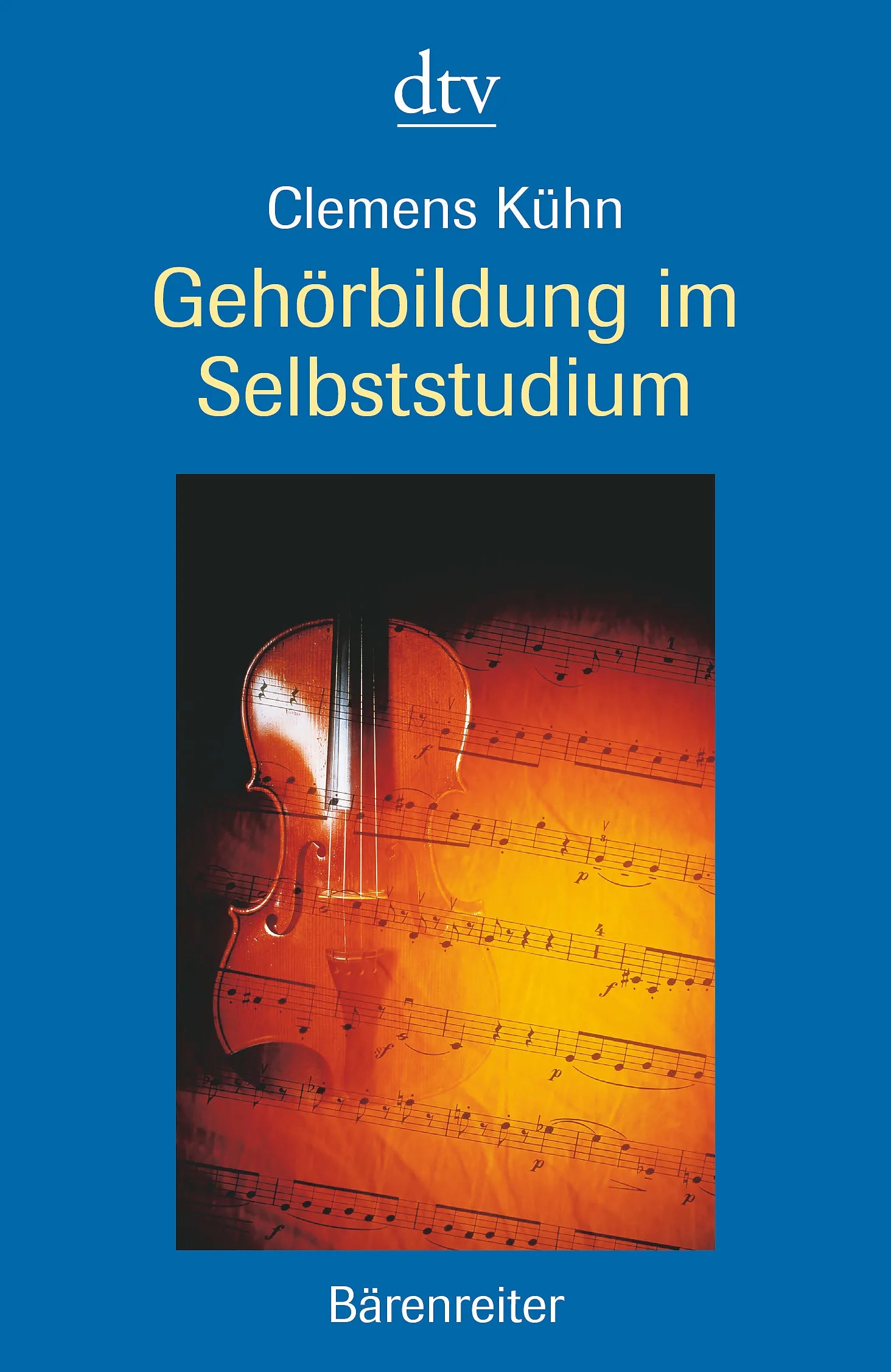 Buchcover von 'Gehörbildung im Selbststudium' - Taschenbuch von Clemens Kühn
